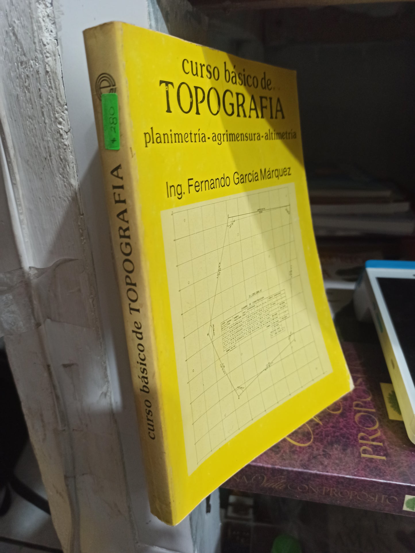 CURSO BASICO DE TOPOGRAFIA POR FERNANDO GARCIA MARQUEZ USADO ARQUITECTURA JUÁREZ