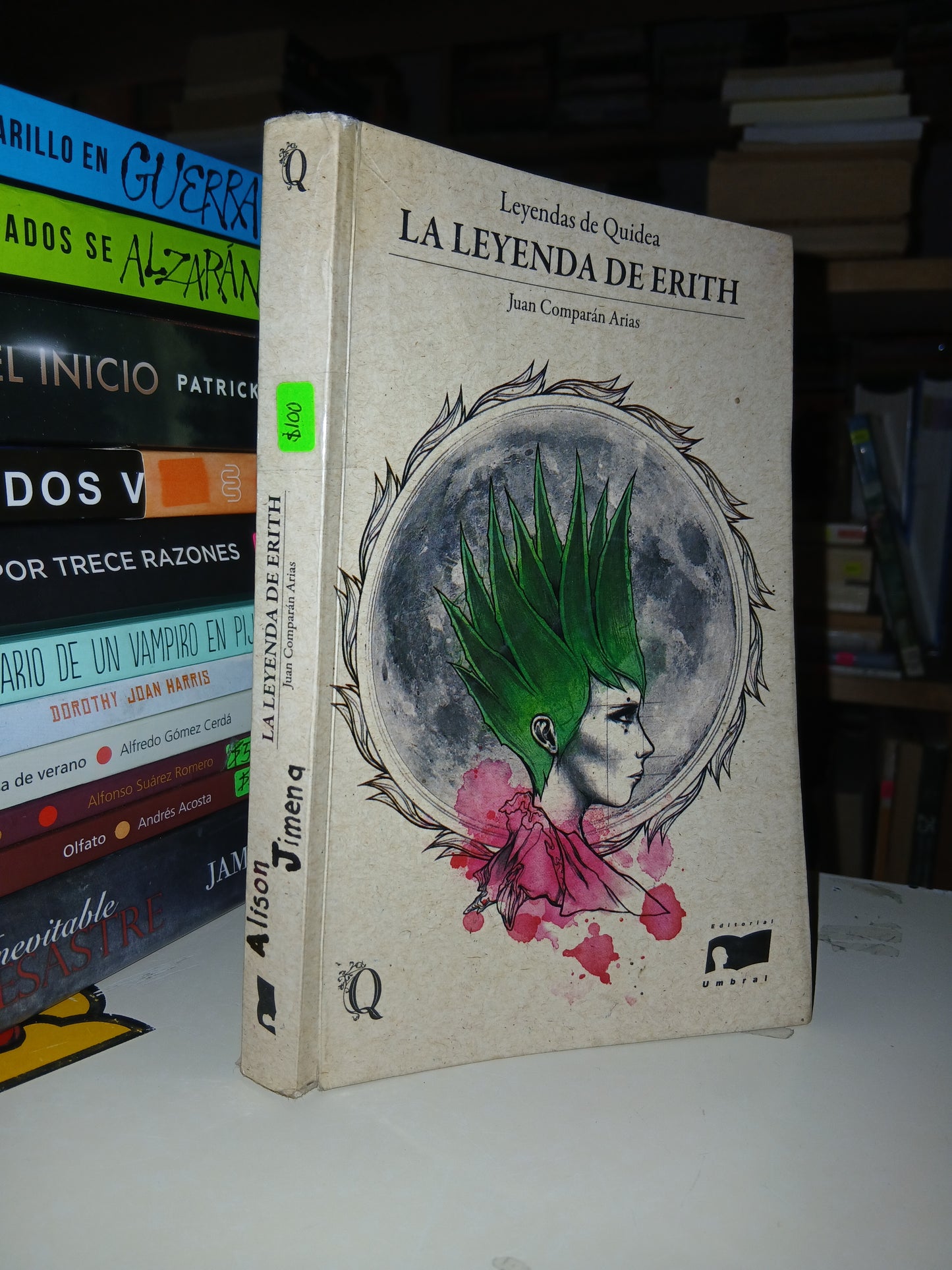LA LEYENDA DE ERITH POR JUAN COMPARÁN ARIAS USADO NOVELA LITERARIO 207