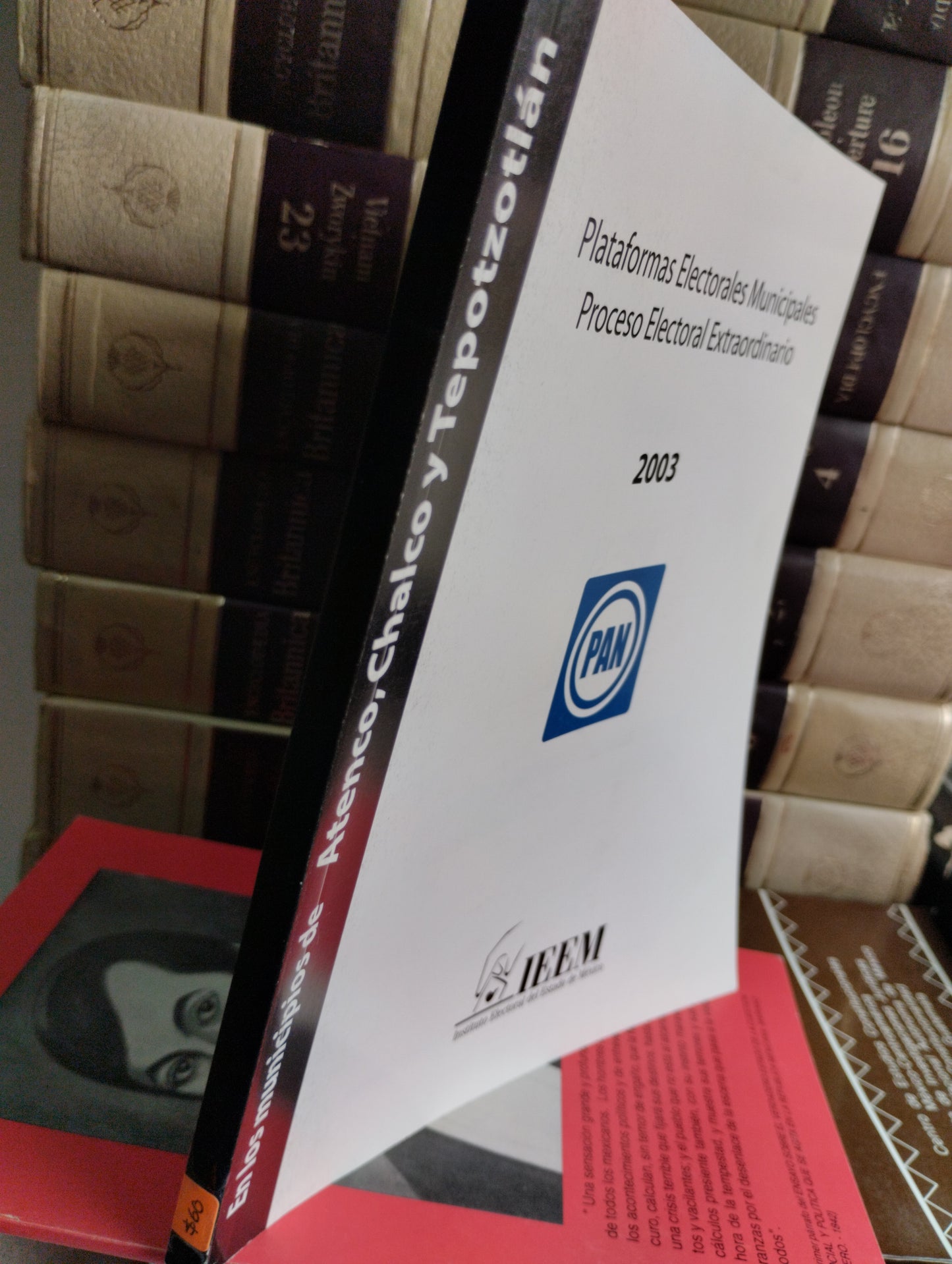 PLATAFORMAS ELECTORALES MUNICIPALES PROCESO ELECTORAL EXTRAORDINARIO 2003 IEEM USADO POLITICA JUAREZ 515