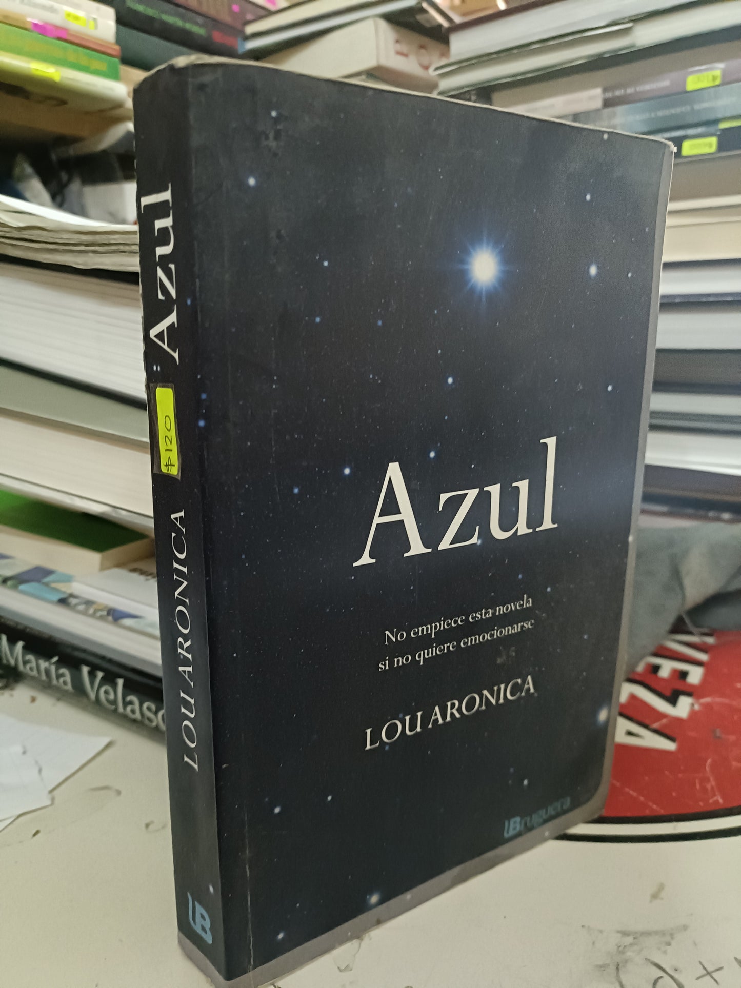 AZUL NO EMPIECE ESTA NOVELA SI NO QUIERE EMOCIONARSE POR LOU ARONICA USADO NOVELA LITERARIO 207