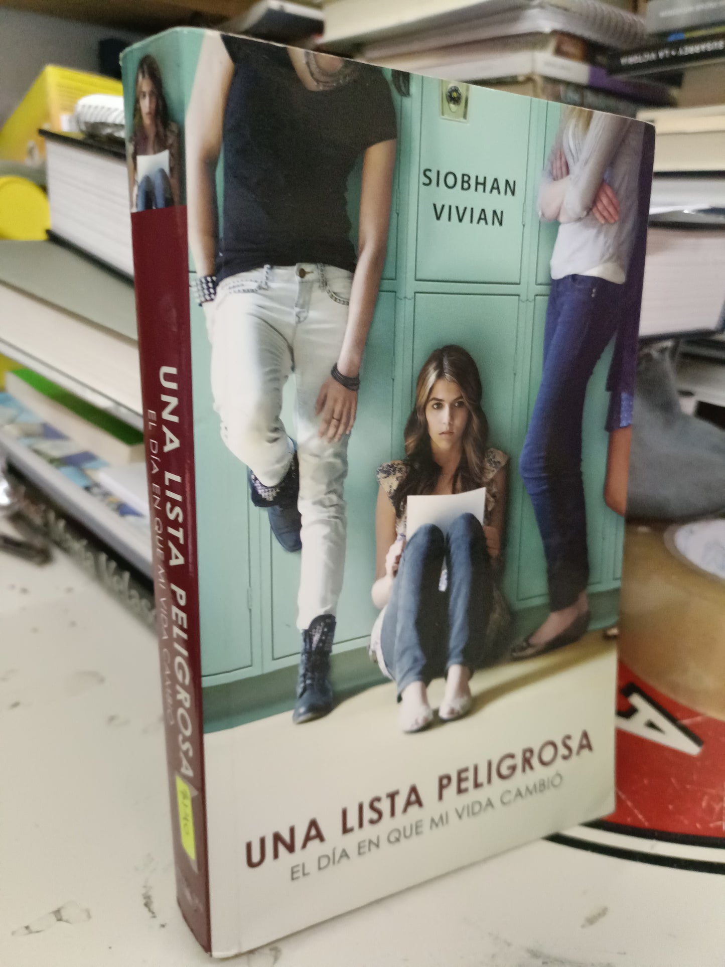 UNA LISTA PELIGROSA EL DIA EN QUE MI VIDA CAMBIO POR SIOBHAN VIVIAN USADO NOVELA LITERARIO 207