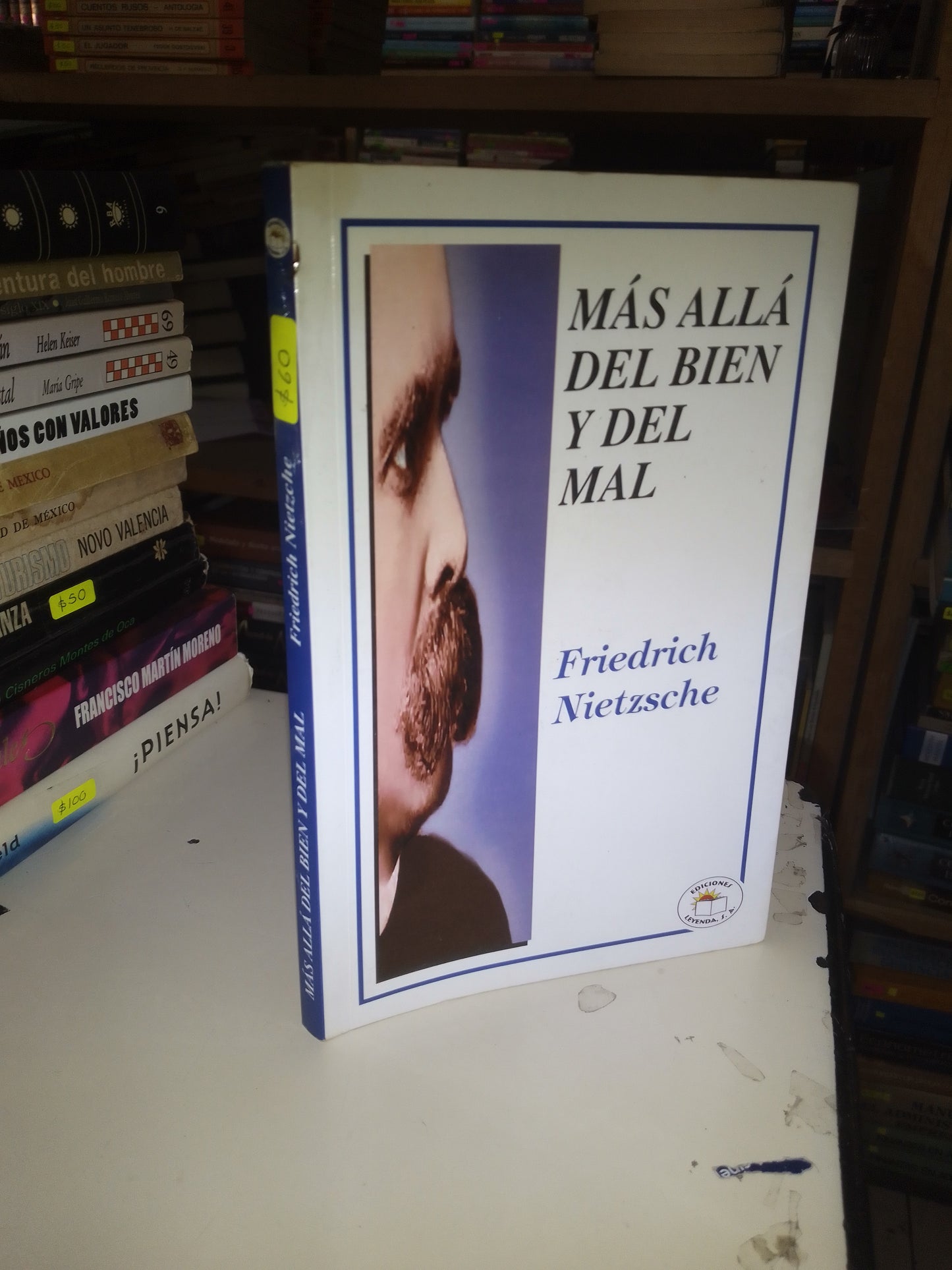 MÁS ALLÁ DEL BIEN Y DEL MAL POR FRIEDRICH NIETZSCHE USADO NOVELA LITERARIO 207