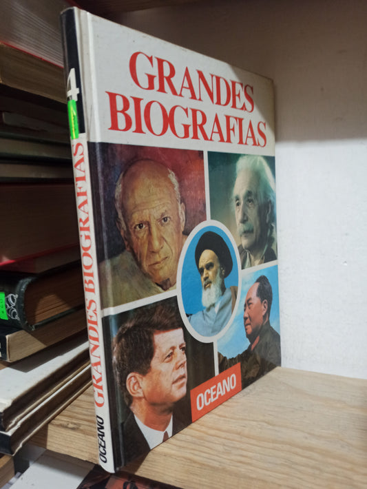GRANDES BIOGRAFIAS TOMO 4 POR EDITORIAL OCEANO USADO HISTORIA JUÁREZ