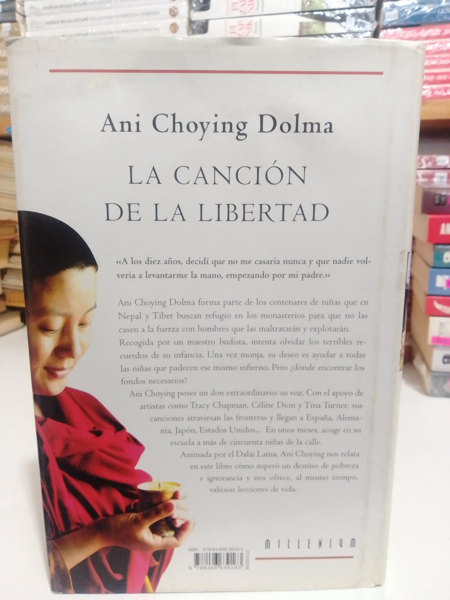 LA CANCION DE LA LIBERTAD POR ANI CHOYING DOLMA USADO NOVELA JUAREZ