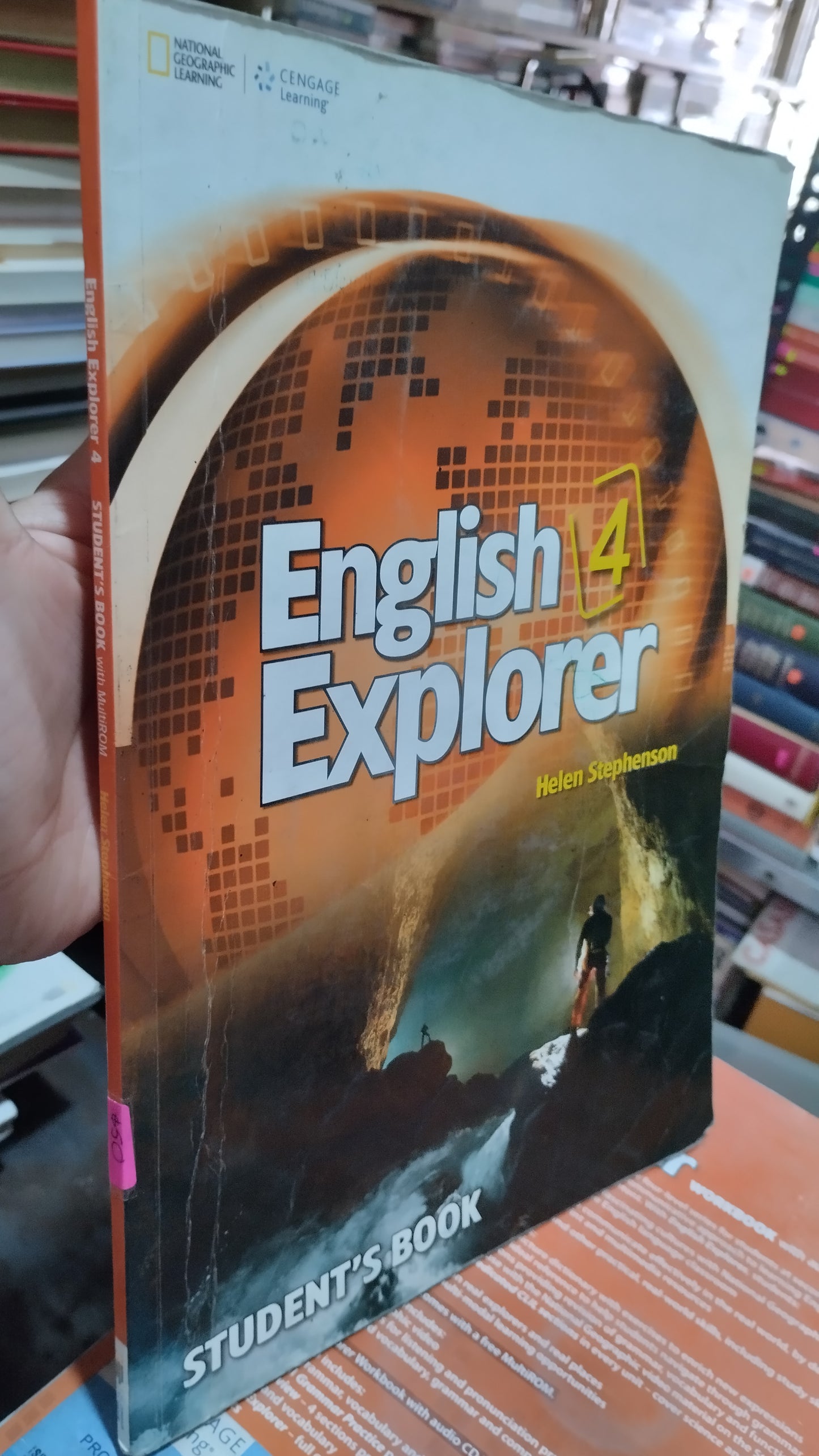 ENGLISH EXPLORER 4 STUDENTS BOOK WITH MULTIROM POR HELEN STEPHENSON LIBRO USADO IDIOMAS ALDAMA