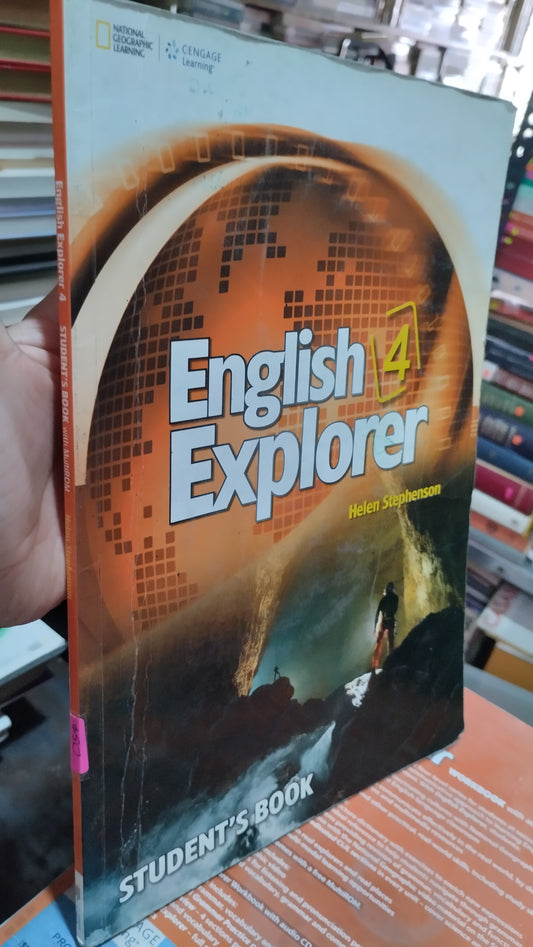 ENGLISH EXPLORER 4 STUDENTS BOOK WITH MULTIROM POR HELEN STEPHENSON LIBRO USADO IDIOMAS ALDAMA