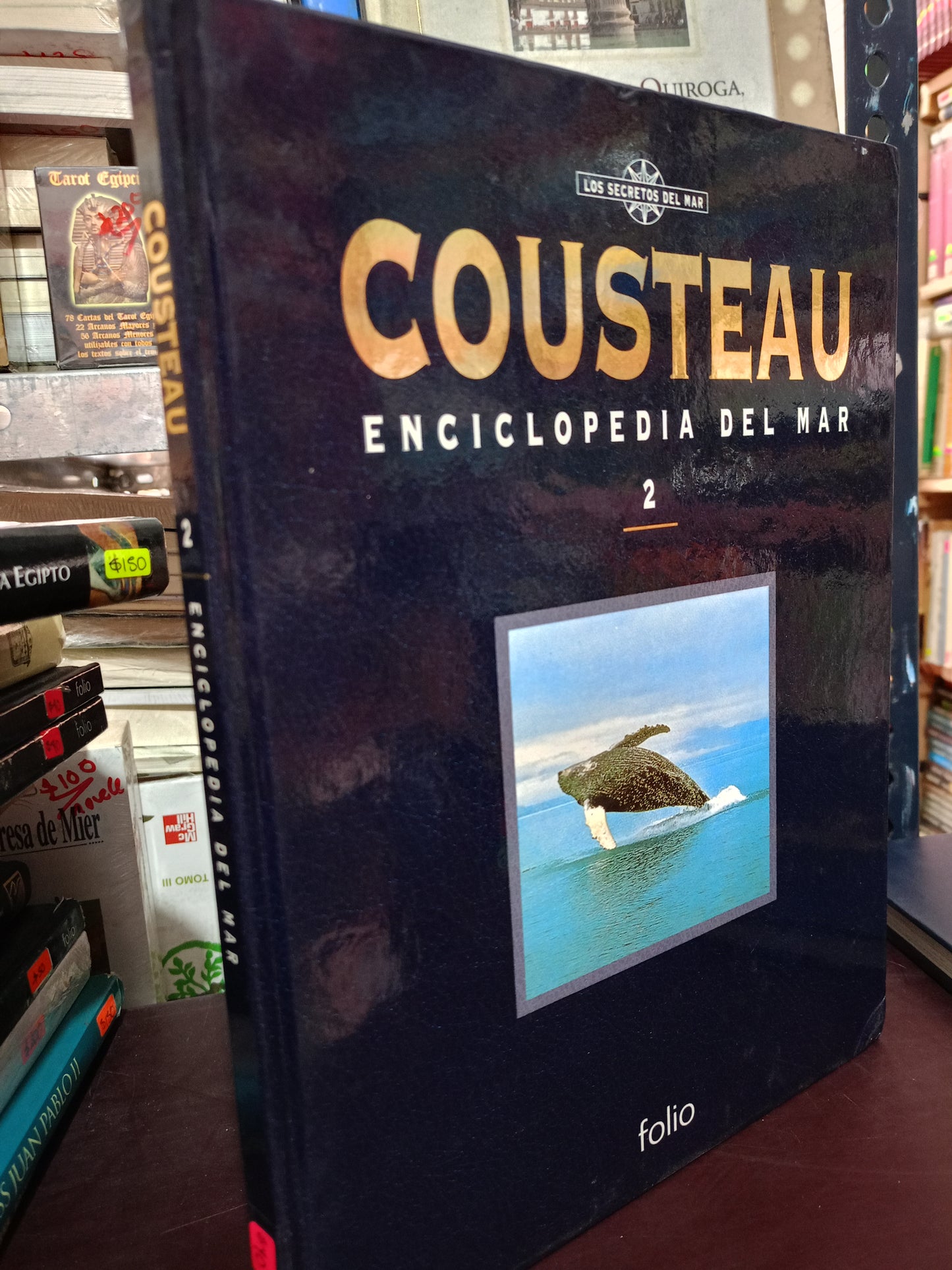 COUSTEAU ENCICLOPEDIA DEL MAR USADO HISTORIA LITERARIO 305