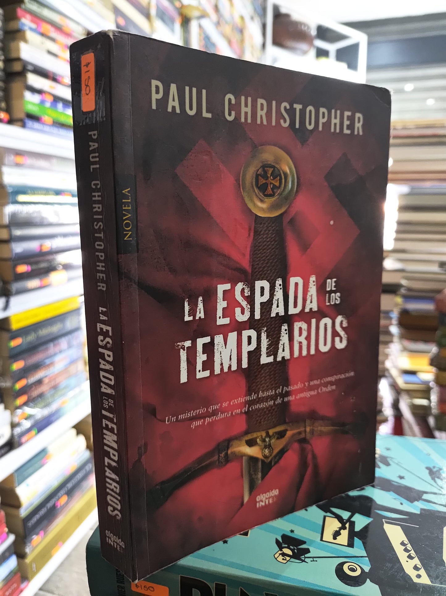 LA ESPADA DE LOS TEMPLARIOS POR PAUL CHRISTOPHER USADO NOVELAS JUAREZ 515