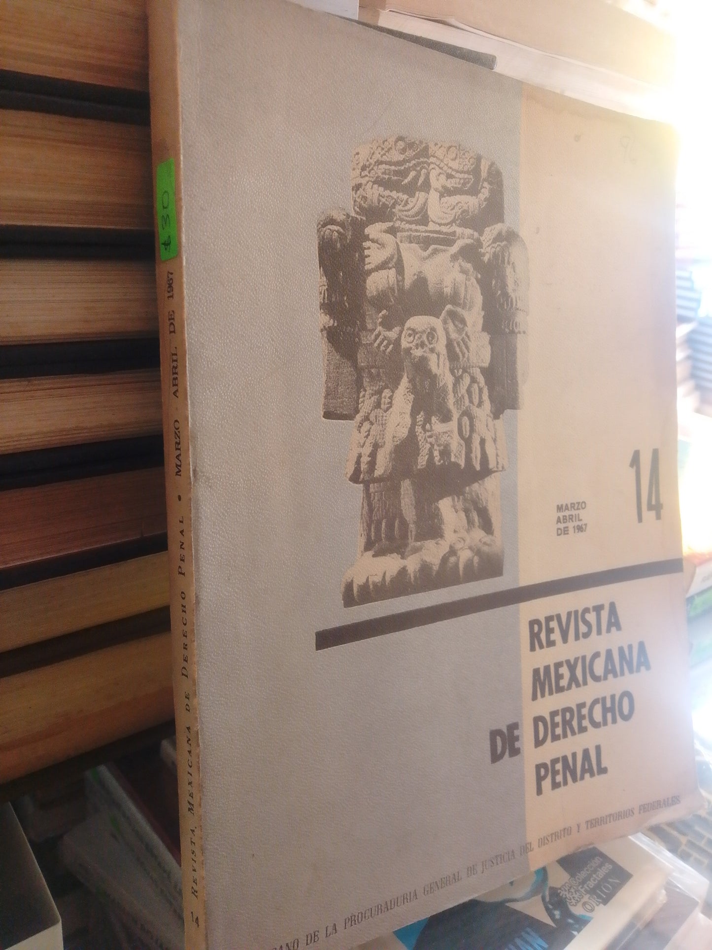 REVISTA MEXICANA DE DERECHO PENAL USADO DERECHO JUAREZ $507