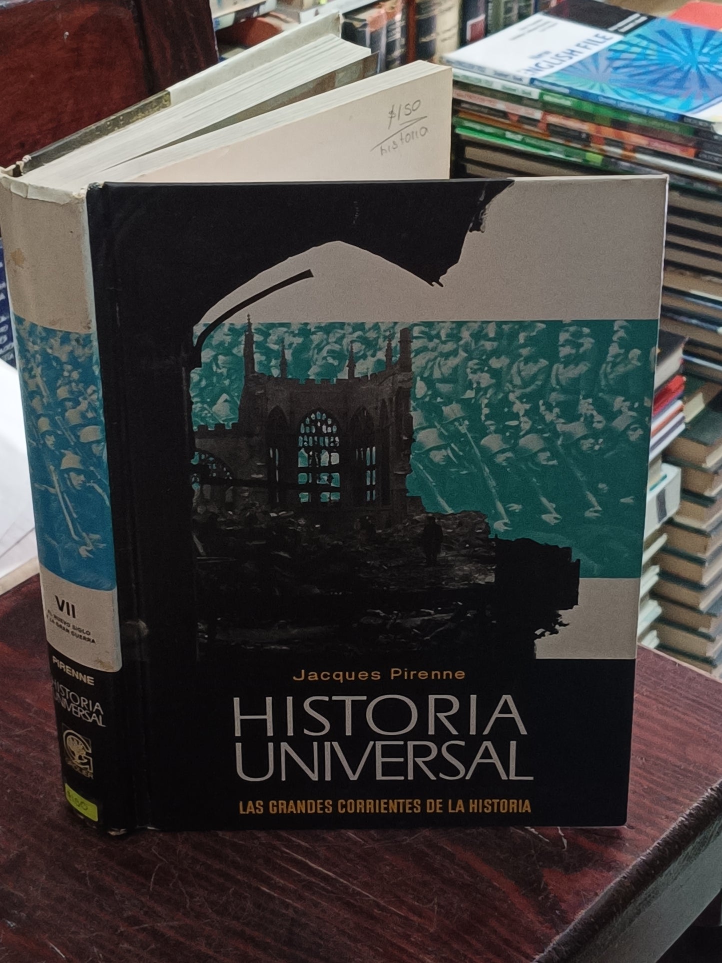 HISTORIA UNIVERSAL LAS GRANDES CORRIENTES DE LA HISTORIA VII JACQUES PIRENNE USADO HISTORIA LITERARIO 305