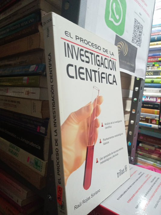 EL RPOCESO DE LA INVESTIGACION CIENTIFICA POR RAUL ROJAS SORIANO USADO EDUCACION JUAREZ
