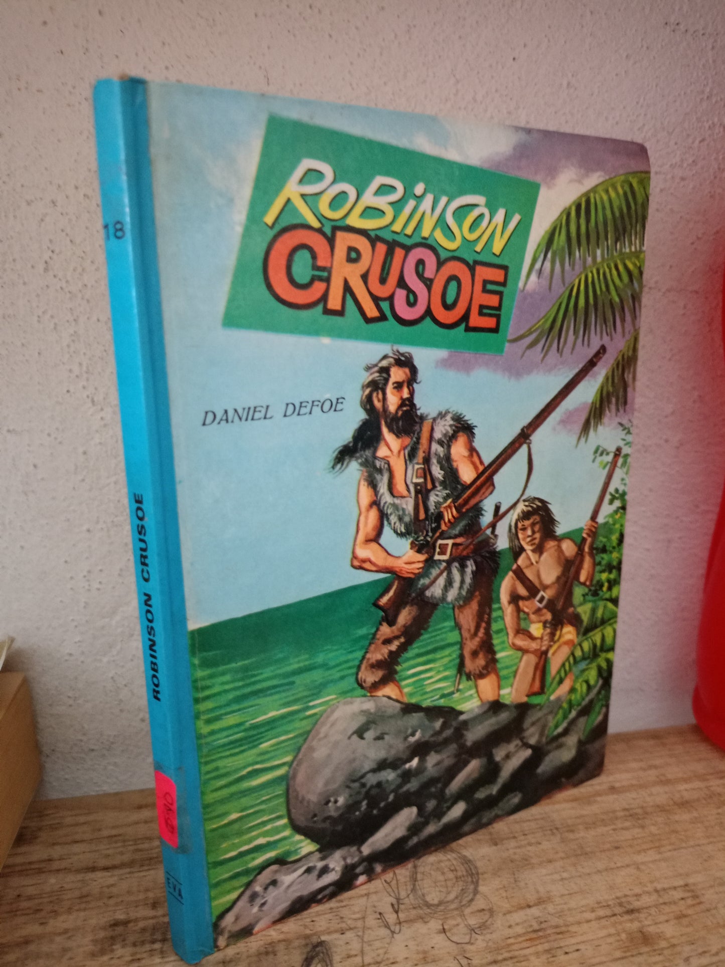 ROBINSON CRUSOE DANIEL DEFOE USADO INFANTIL LITERARIO 305
