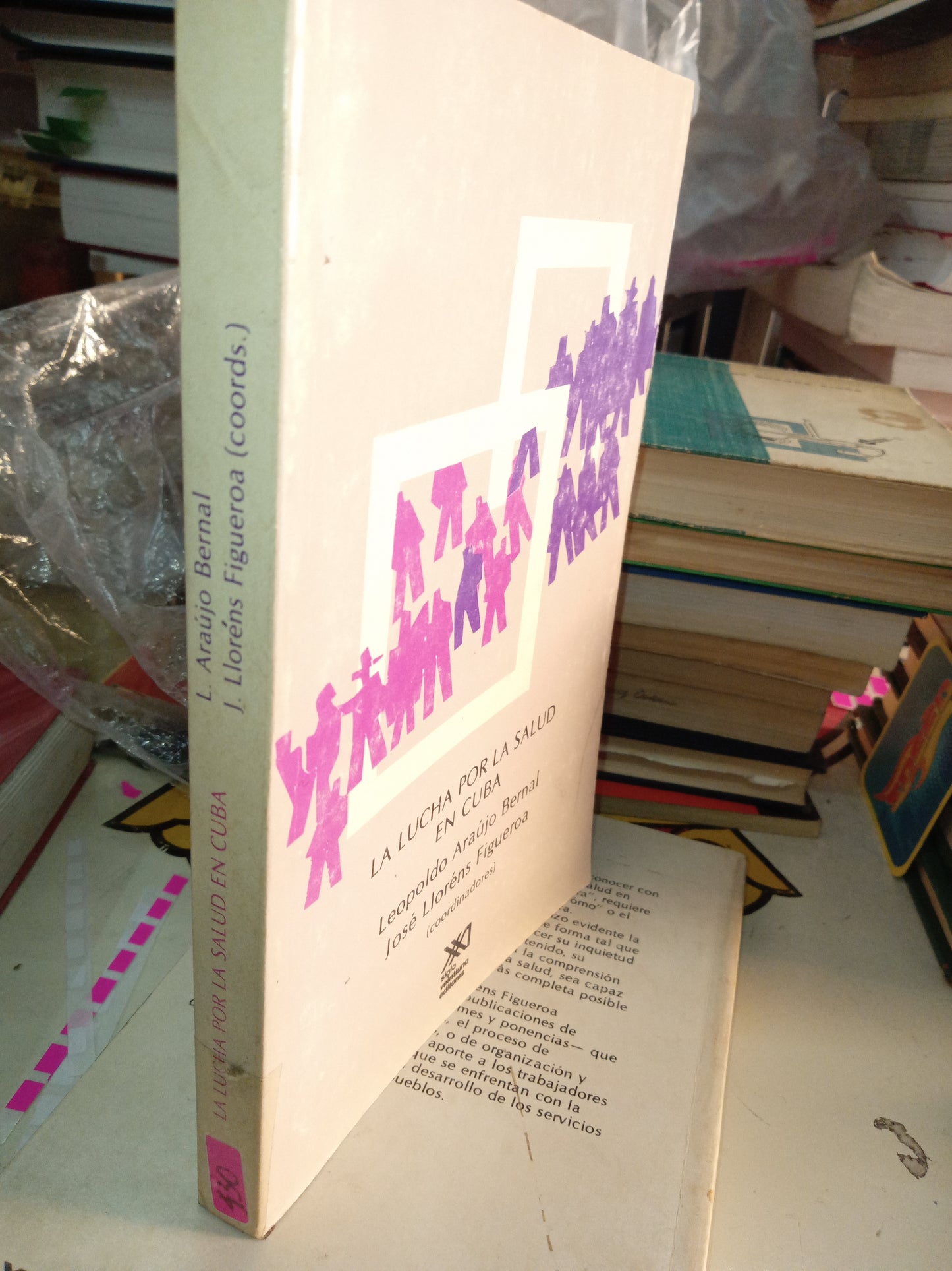 LA LUCHA POR LA SALUD EN CUBA POR AUTORES VARIOS USADO MEDICINA LITERARIO 207