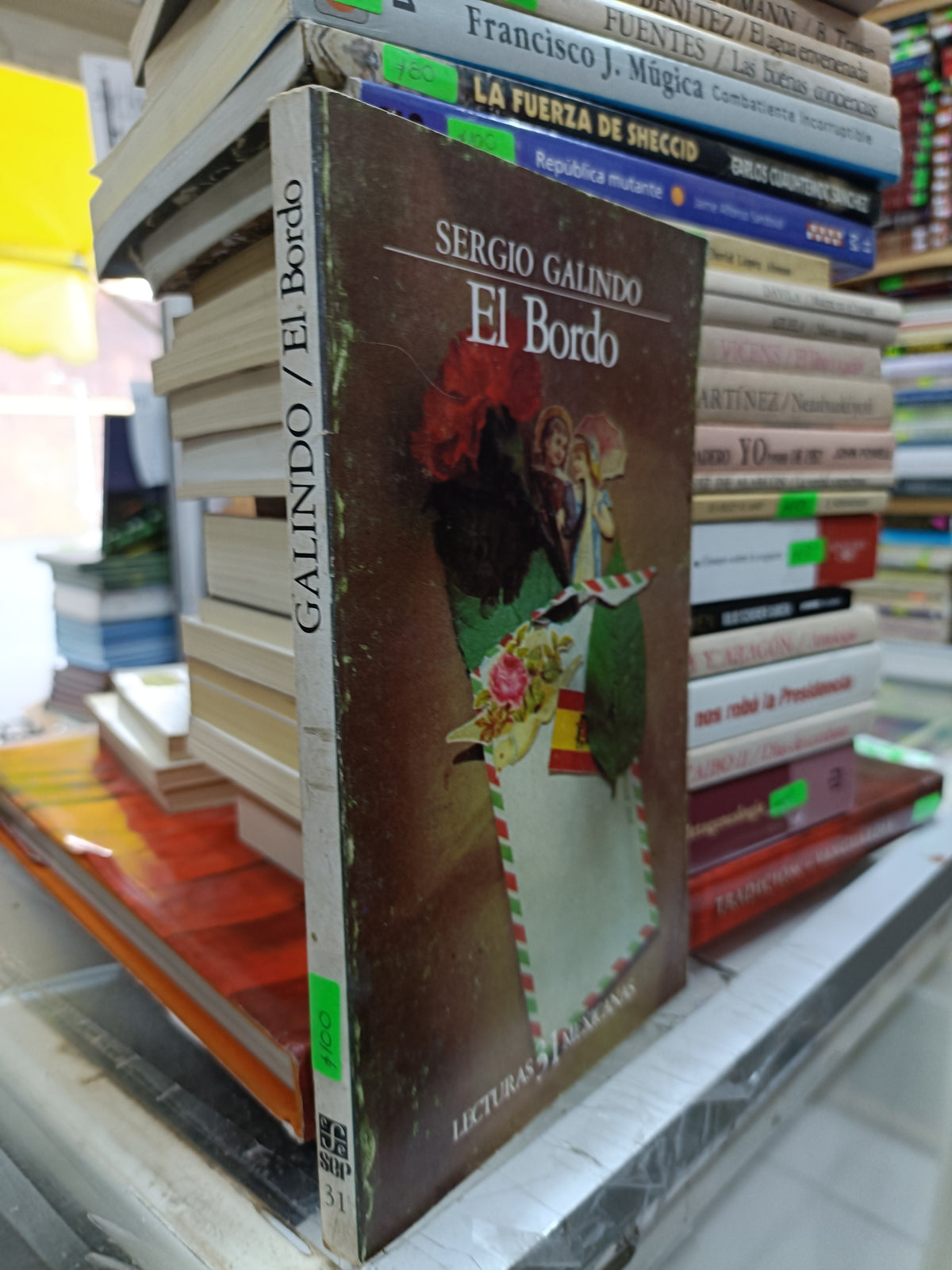 EL BORDO POR SERGIO GALINDO USADO NOVELA JUAREZ 515