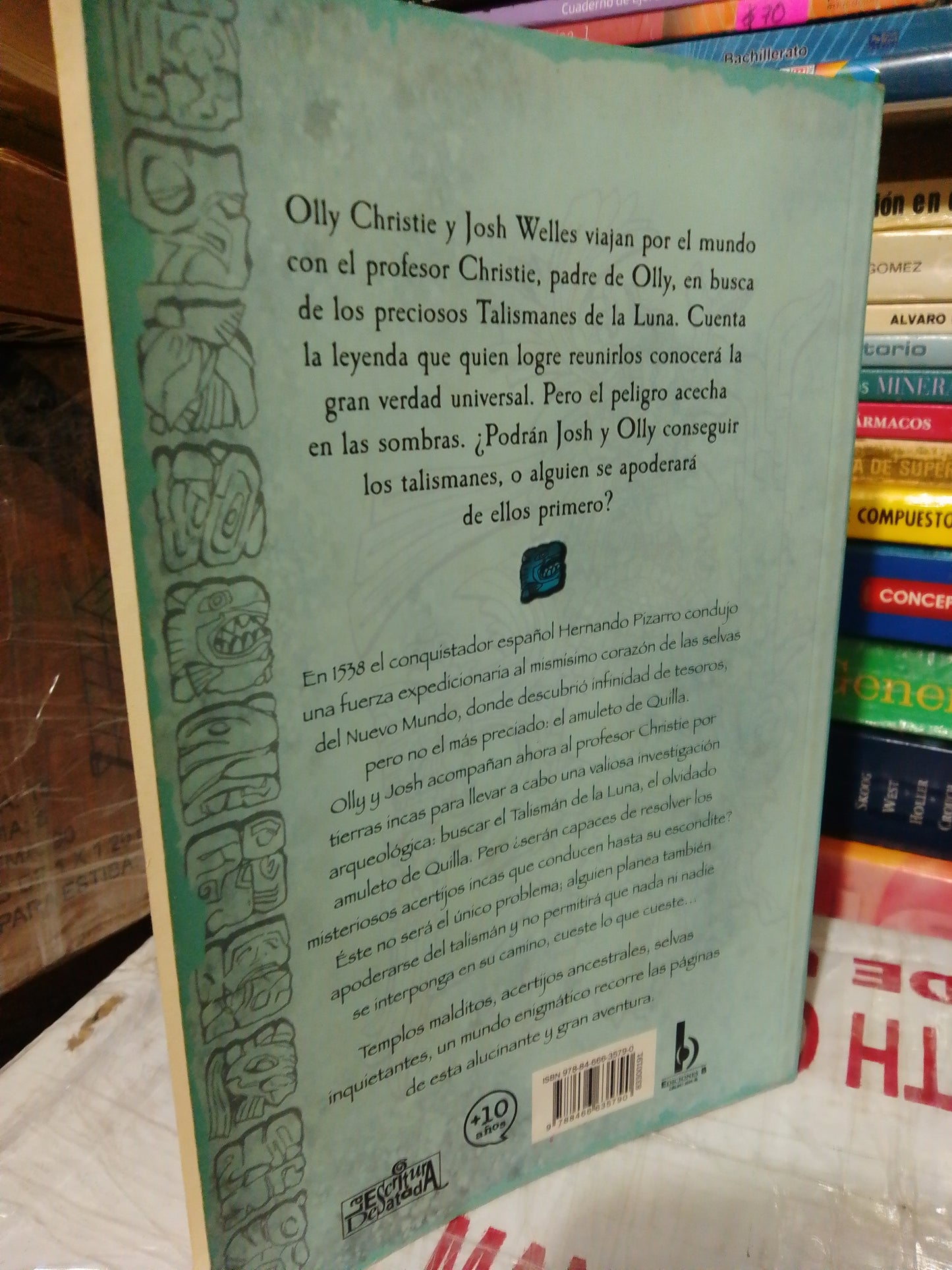 TALISMÁN EL AMULETO DE QUILLA POR ALLAN FREWIN JONES USADO NOVELA JUÁREZ