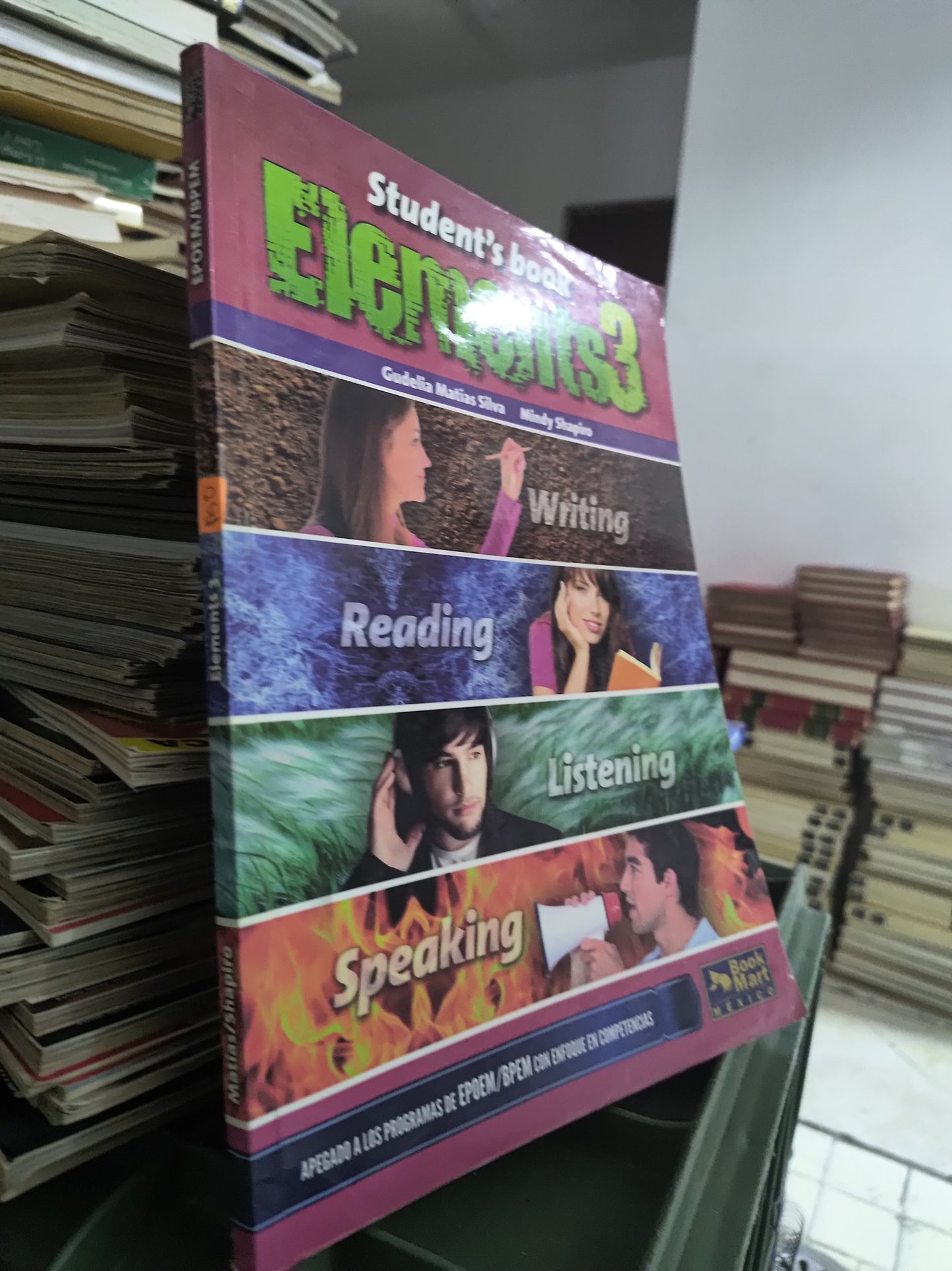 ELEMENTS 3 STUDENTS BOOK PIR GUDELIA MATIAS SILVA USADO IDIOMAS JUAREZ 515