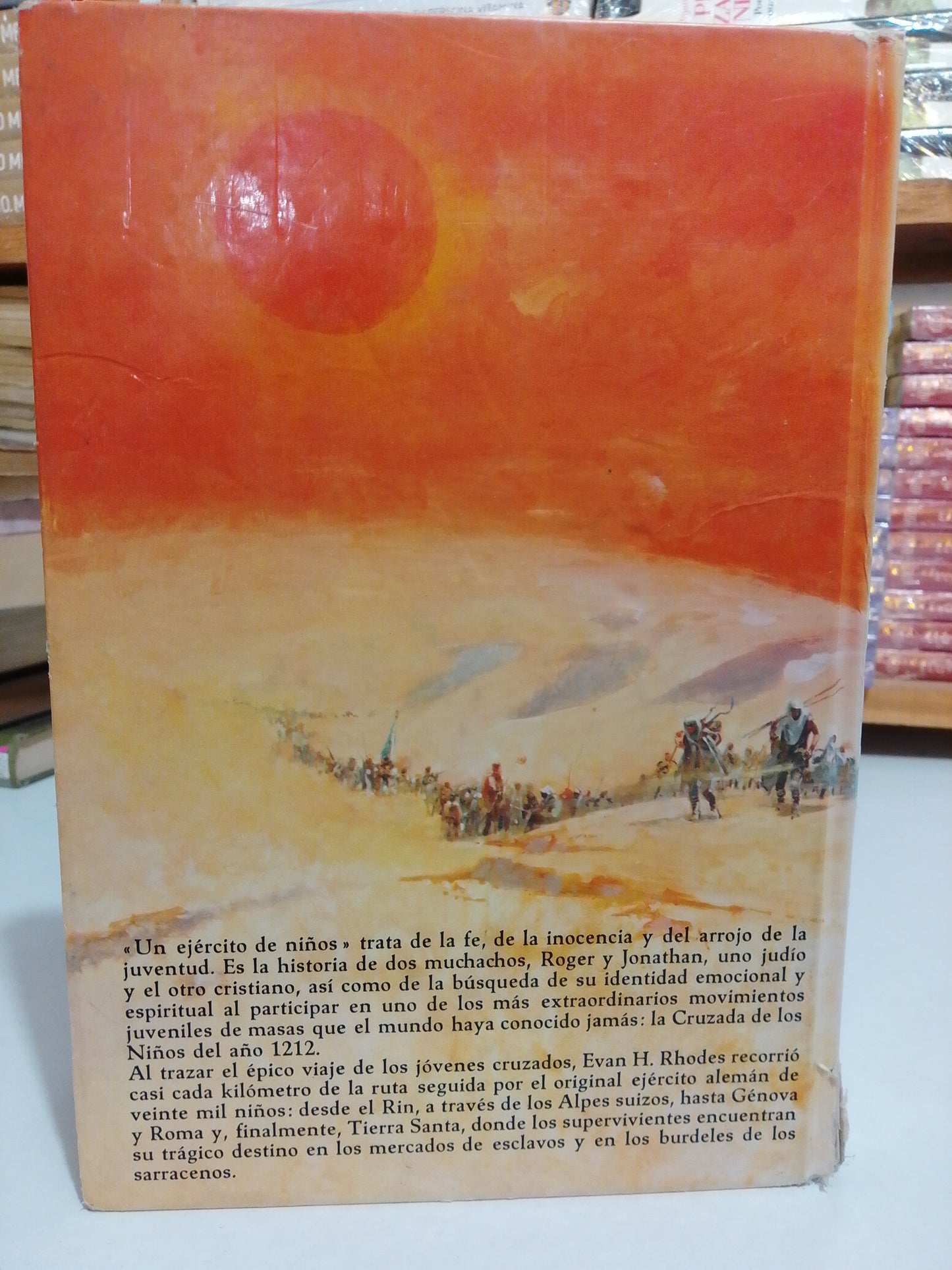 UN EJERCITO DE NIÑOS POR EVAN H. RHODES USADO NOVELA JUAREZ