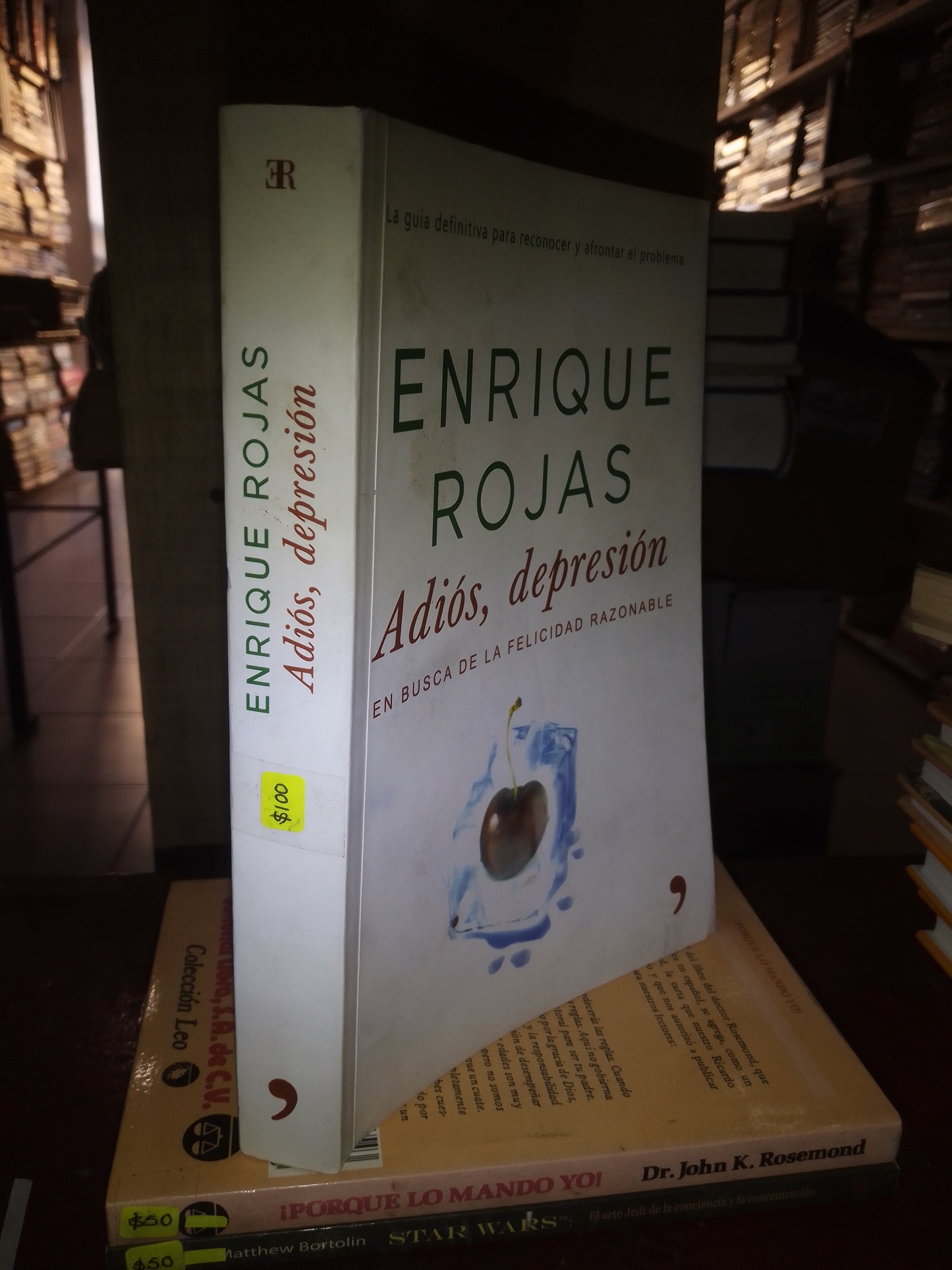 ADIOS DEPRESION POR ENRIQUE ROJAS USADO SUPERACIÓN PERSONAL LITERARIO 207