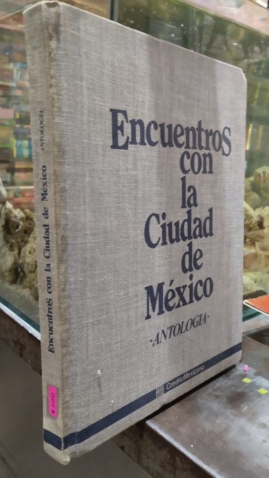ENCUENTROS CON LA CIUDAD DE MEXICO LIBRO USADO HISTORIA ALDAMA