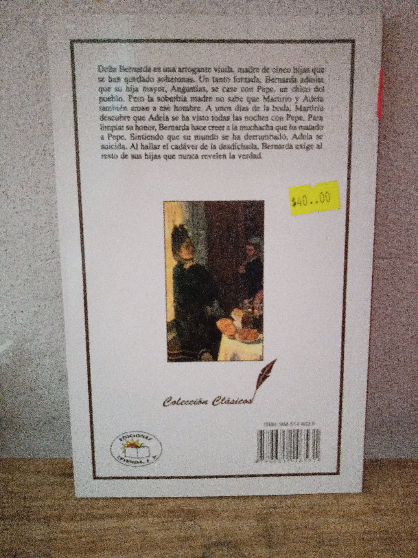 LA CASA DE BERNARDA ALBA FEDERICO GARCIA LORCA USADO INFANTIL LITERARIO 305