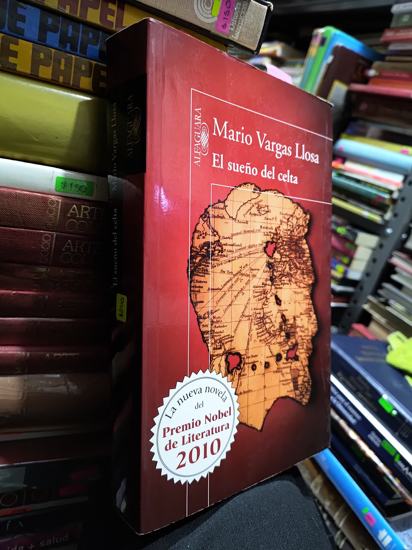 EL SUEÑO DEL CELTA POR MARUOS VARGAS LLOSA USADO NOVELAS JUAREZ 507