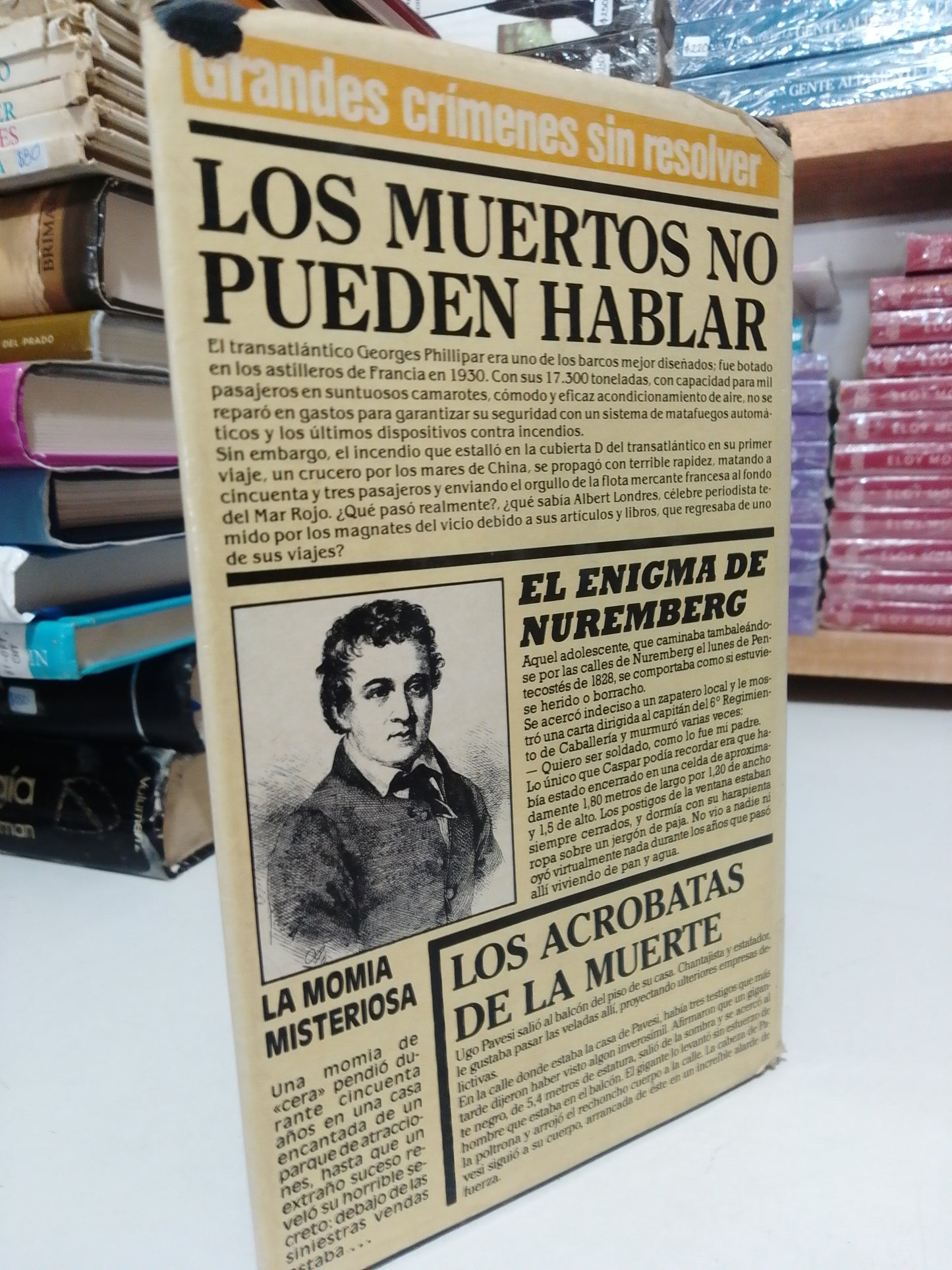 GRANDES CRIMENES SIN RESOLVER POR NIGEL BLUNDELL Y ROGER BOARD USADO HISTORIA JUAREZ