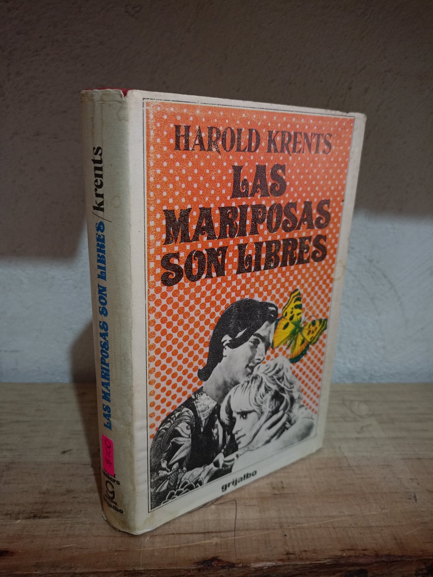 LAS MARIPOSAS SON LIBRES POR HAROLD KRENTS USADO NOVELA LITERARIO 305