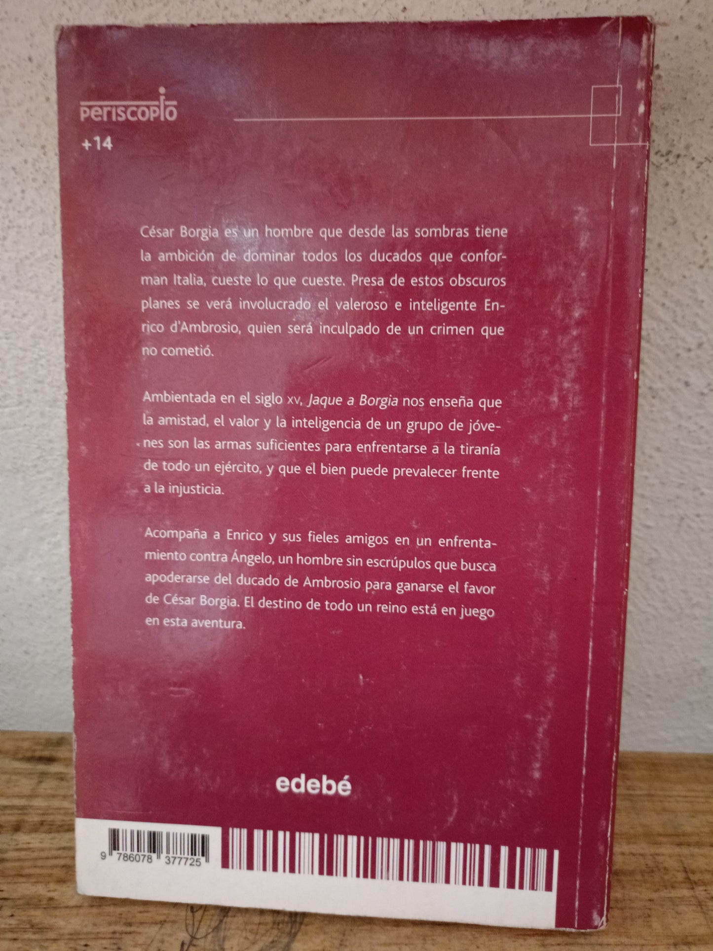 JAQUE A BORGIA NATALIA DEMIDOFF USADO NOVELA LITERARIO 305