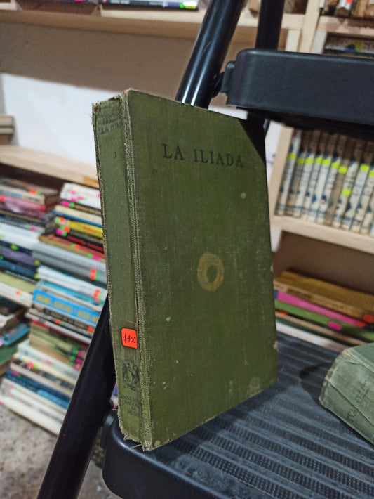 LA ILIADA POR HOMERO USADO ANTIGUOS ALDAMA