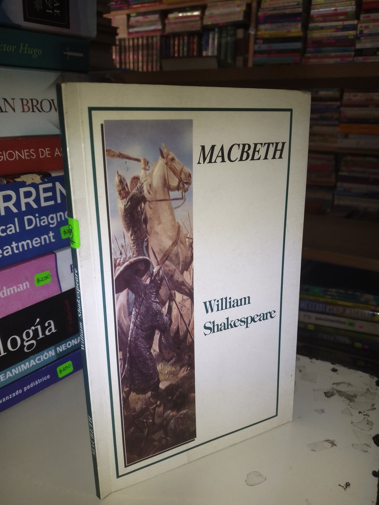 MACBETH POR WILLIAM SHAKESPEARE USADO NOVELA LITERARIO 207