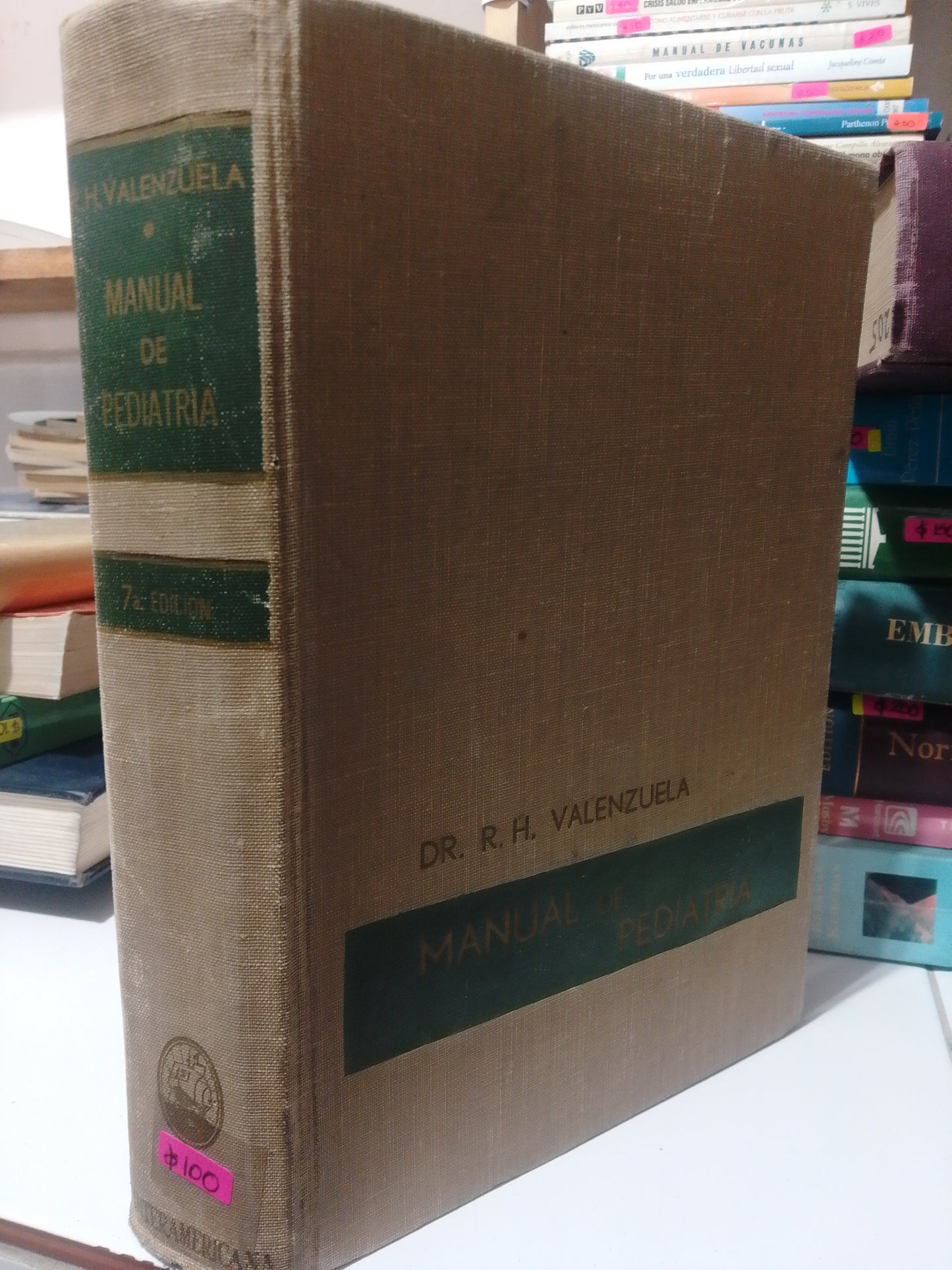 MANUAL DE PEDIATRIA POR DR.R.H.VALENZUELA USADO SALUD JUAREZ