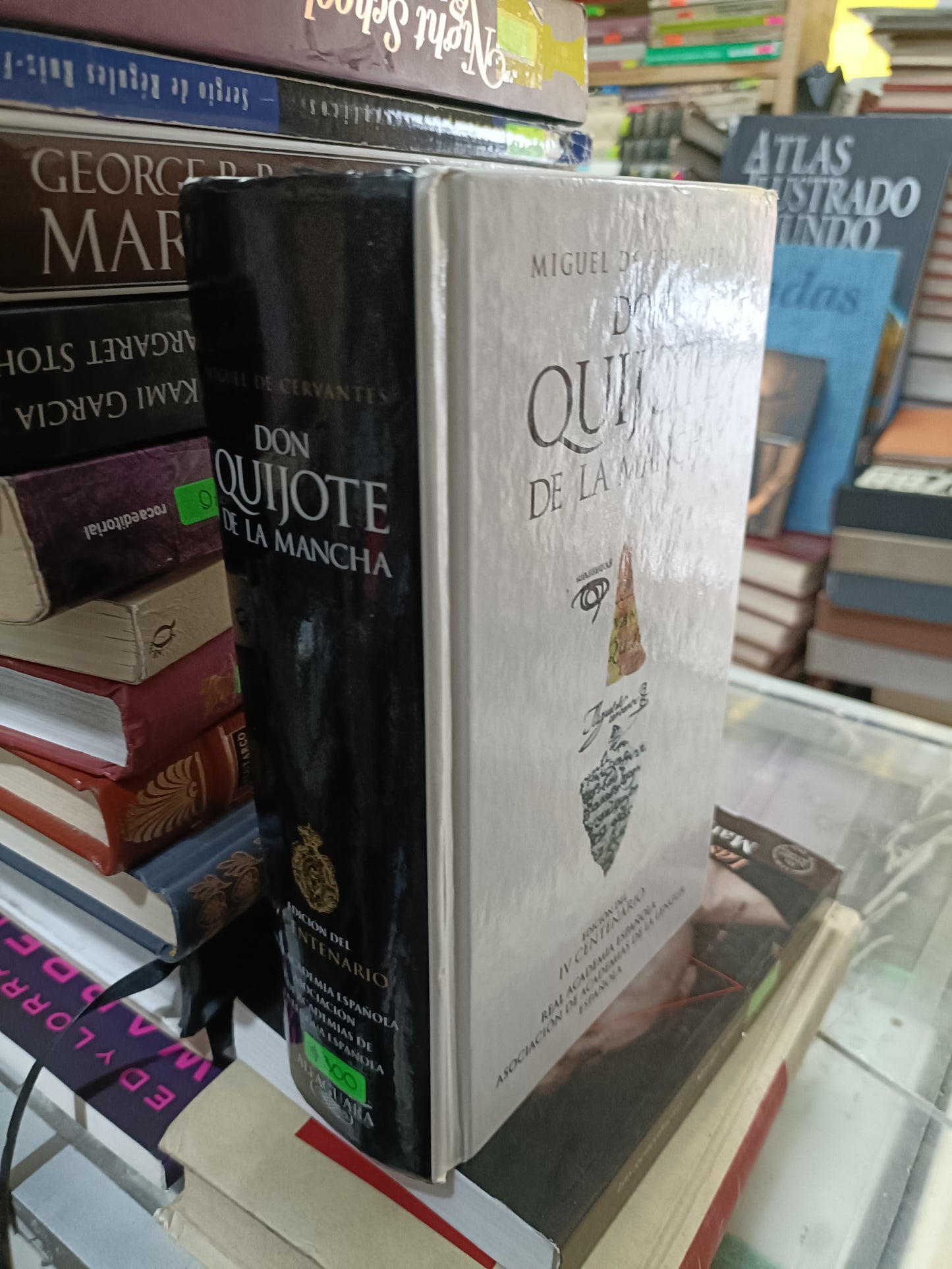 DON QUIJOTE DE LA MANCHA IV POR MIGUEL DE CERVANTES USADOS NOVELAS JUAREZ 515