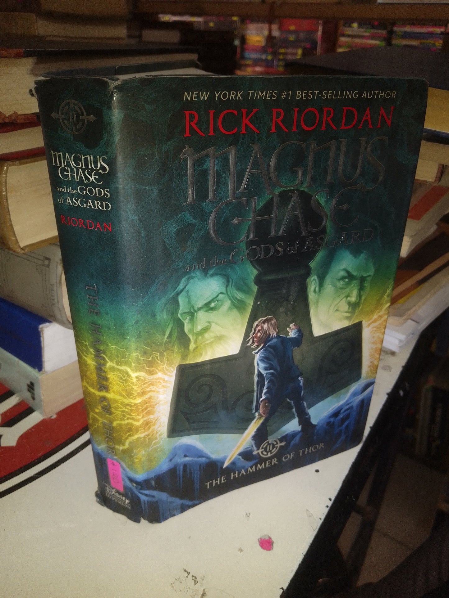 THE HAMMER OF THOR POR RICK RIORDAN USADO IDIOMAS LITERARIO 207