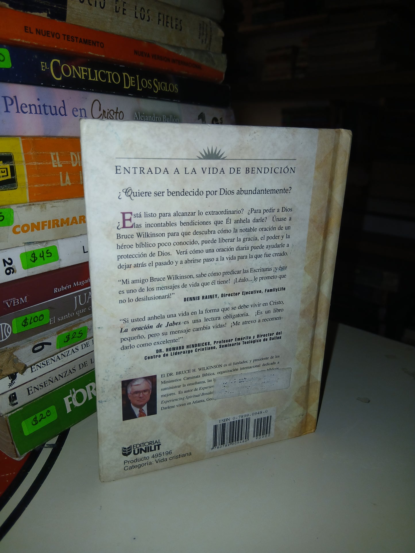 LA ORACIÓN DE JABES POR BRUCE WILKINSON USADO RELIGIÓN LITERARIO 207