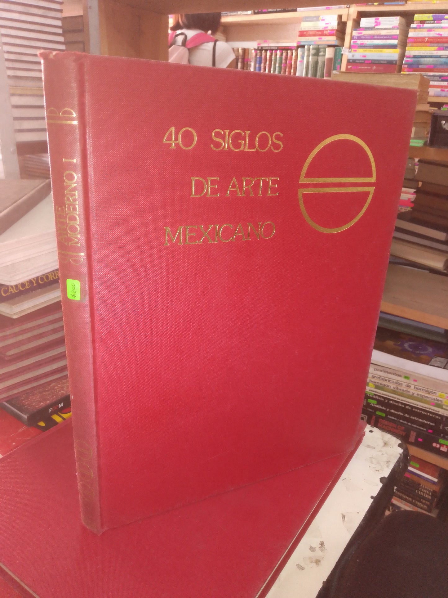 40 SIGLOS DE ARTE MEXICANO: ARTE MODERNO I (VARIOS AUTORES) USADO ARTE LITERARIO 207