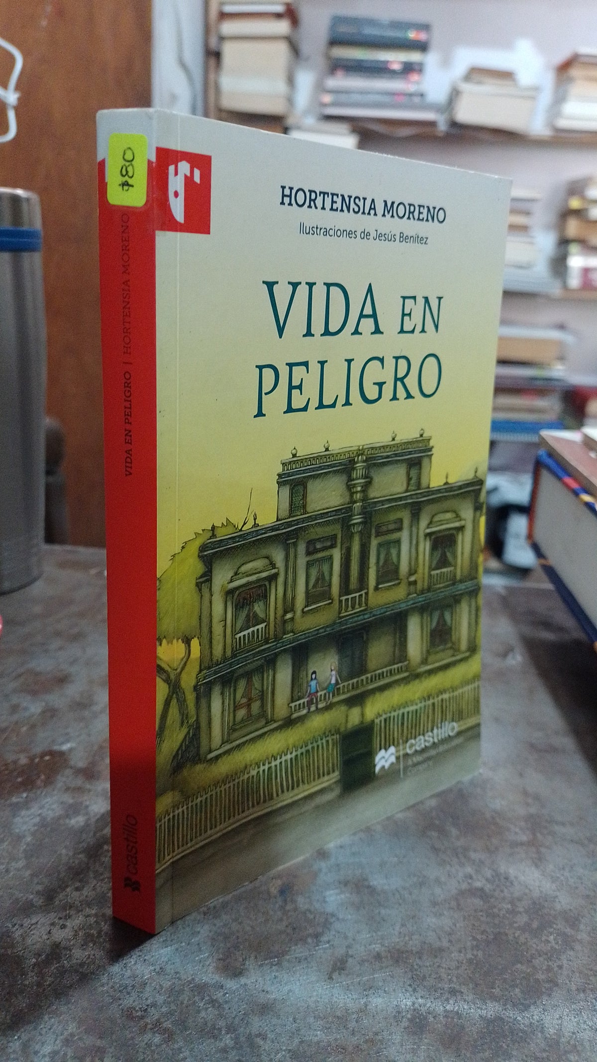 VIDA EN PELIGRO POR HORTENSIA MORENO USADO NOVELA ALDAMA