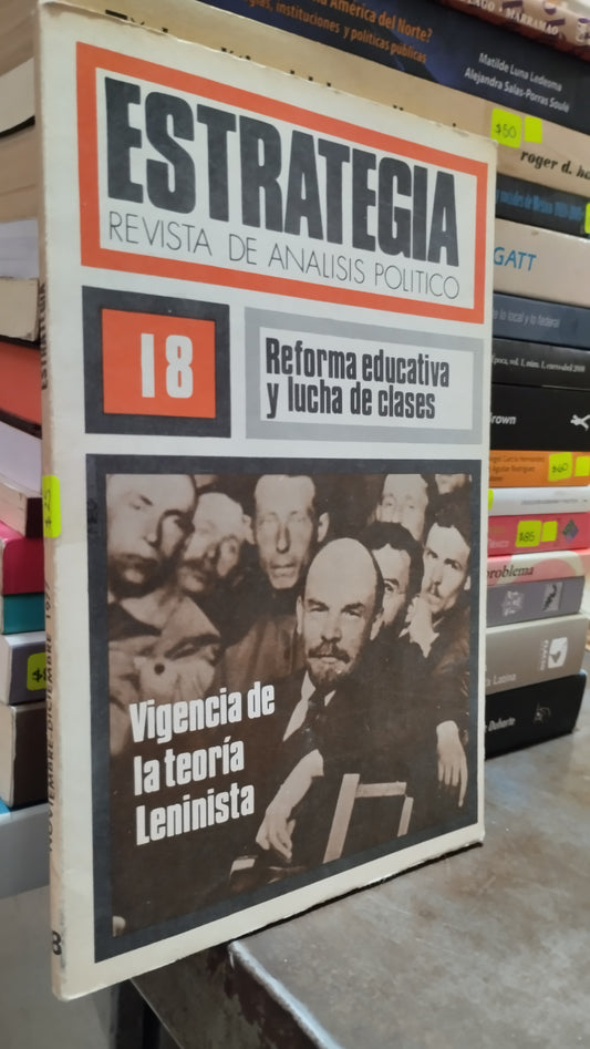 ESTRATEGIA REVISTA DE ANALISIS POLITICO LIBRO USADO POLITICA ALDAMA