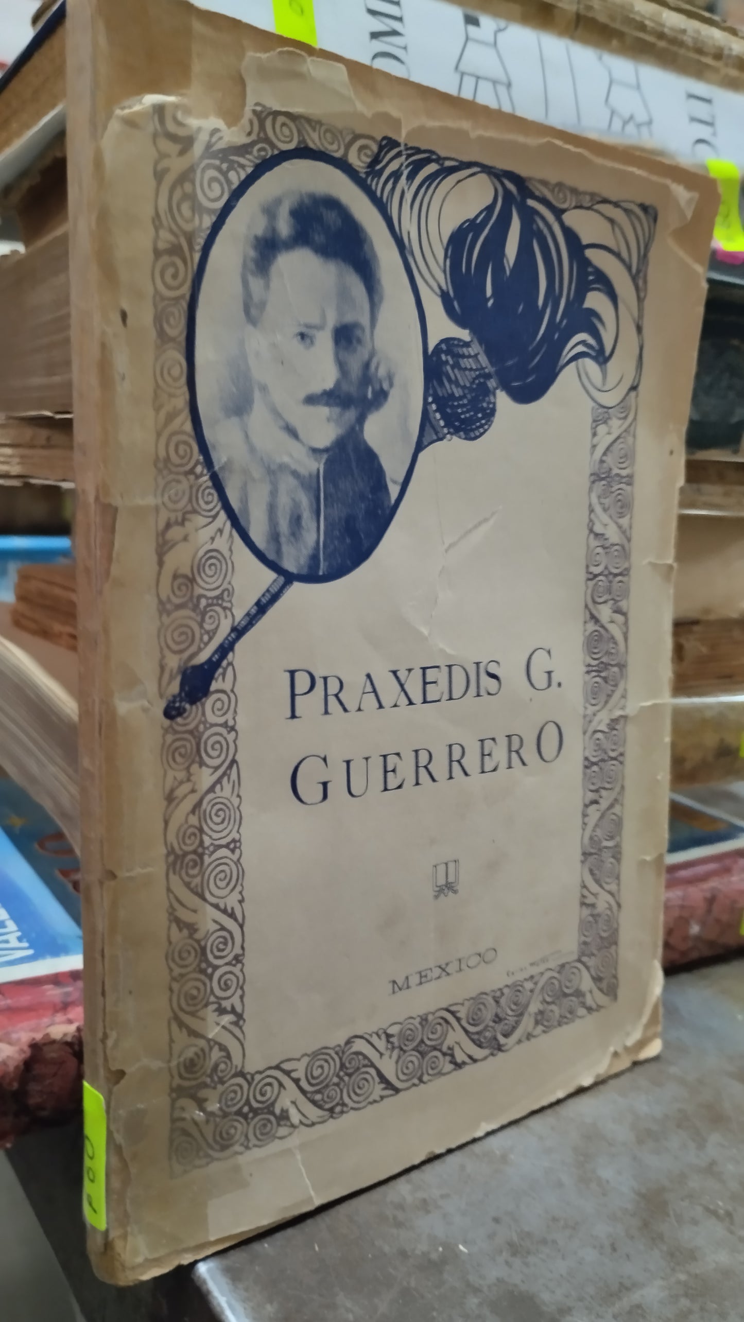 PRAXEDIS G GUERRERO LIBRO USADO NOVELAS ALDAMA