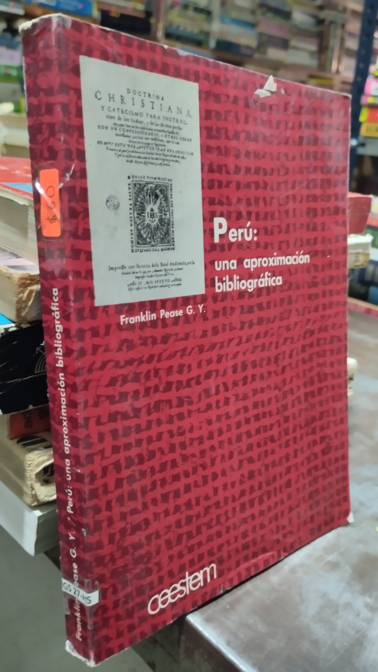 PERU UNA APROXIMACION BIBLIOGRAFICA POR FRANKLIN PEASE LIBRO USADO HISTORIA ALDAMA