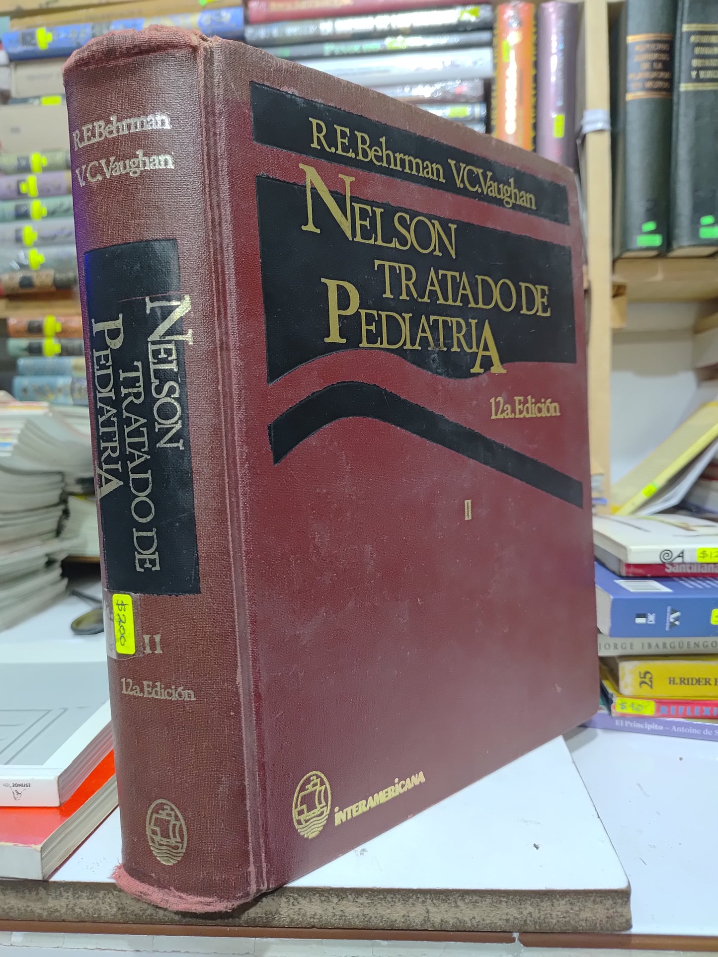 NELSON TRATADO DE PEDIATRIA POR R. E. BEHRMAN USADO SALUD JUAREZ