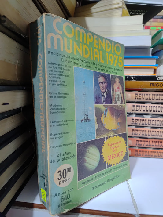 COMPENDIO MUNDIAL 1975 POR EDITORIAL AMERICA USADO DEPORTES JUAREZ 507