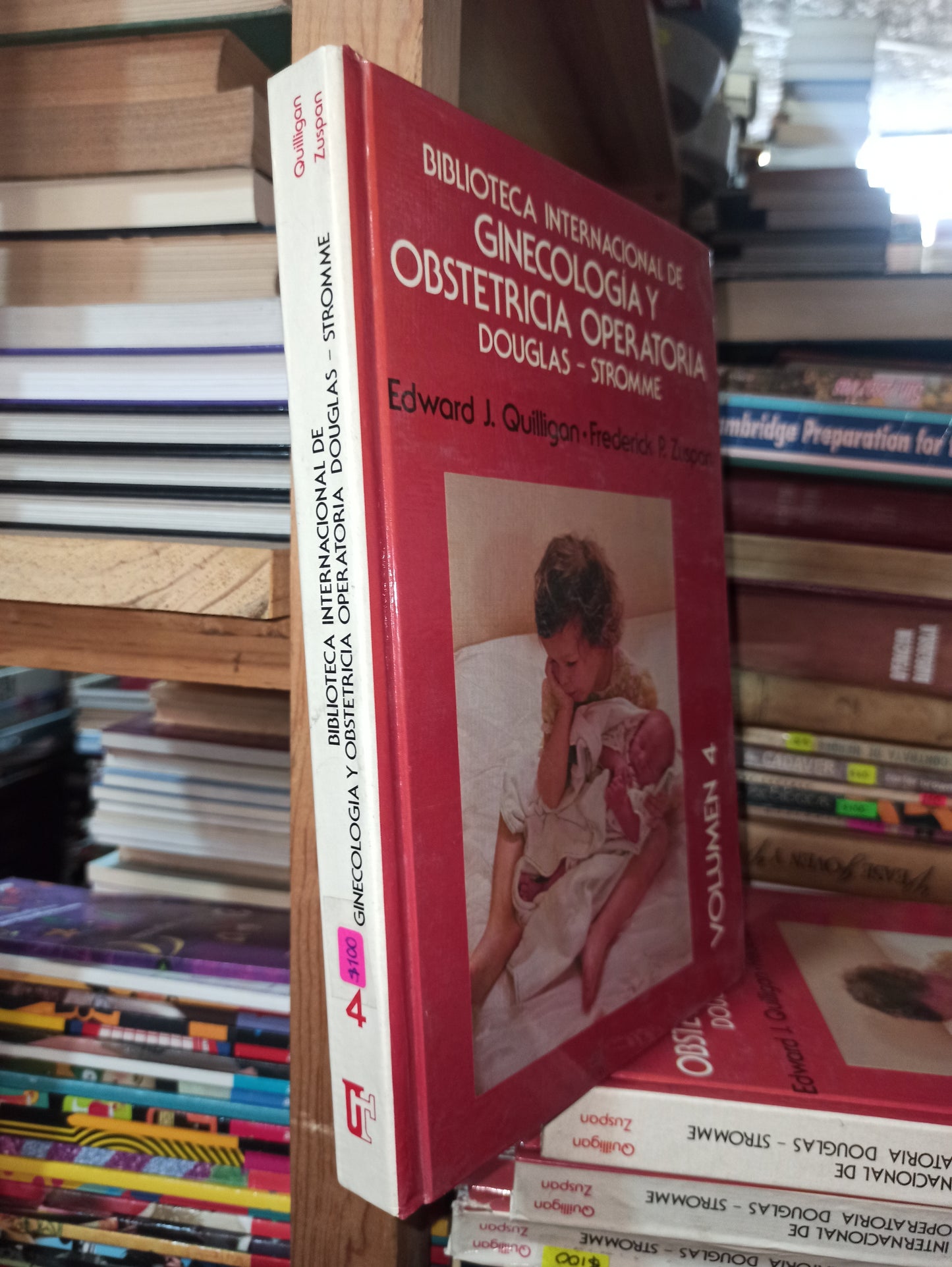 BIBLIOTECA INTERMACIONAL DE GINECOLOGIA Y OBSTETRICA OPERATIVA POR EDWARD J. QUILLIGAN USADO SALUD ALDAMA