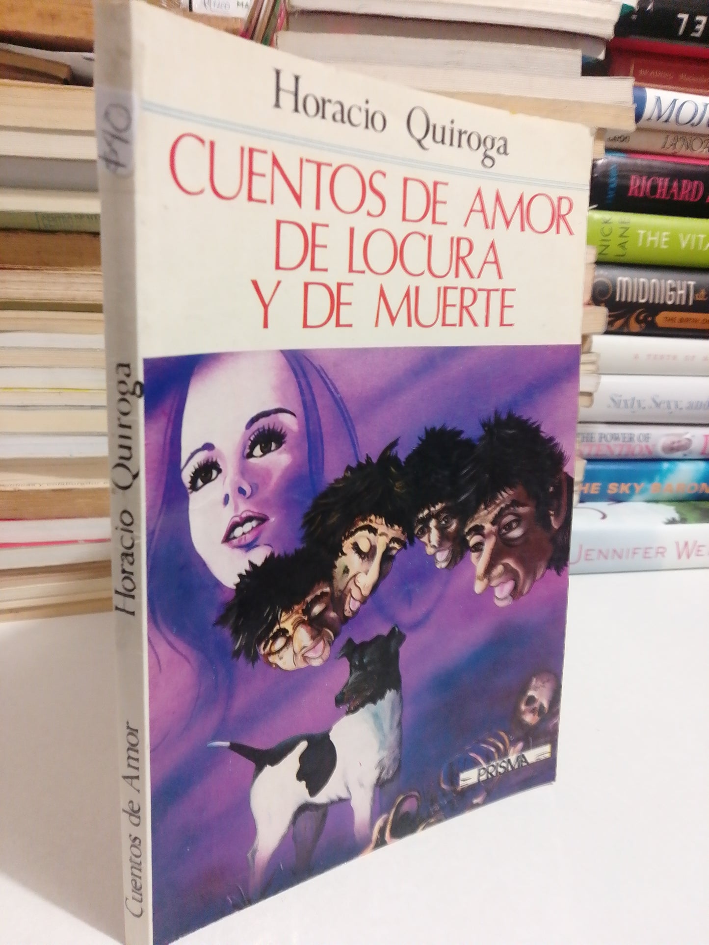 CUENTOS DE AMOR DE LOCURA Y DE MUERTE POR HORACIO QUIROGA USADO NOVELA JUÁREZ