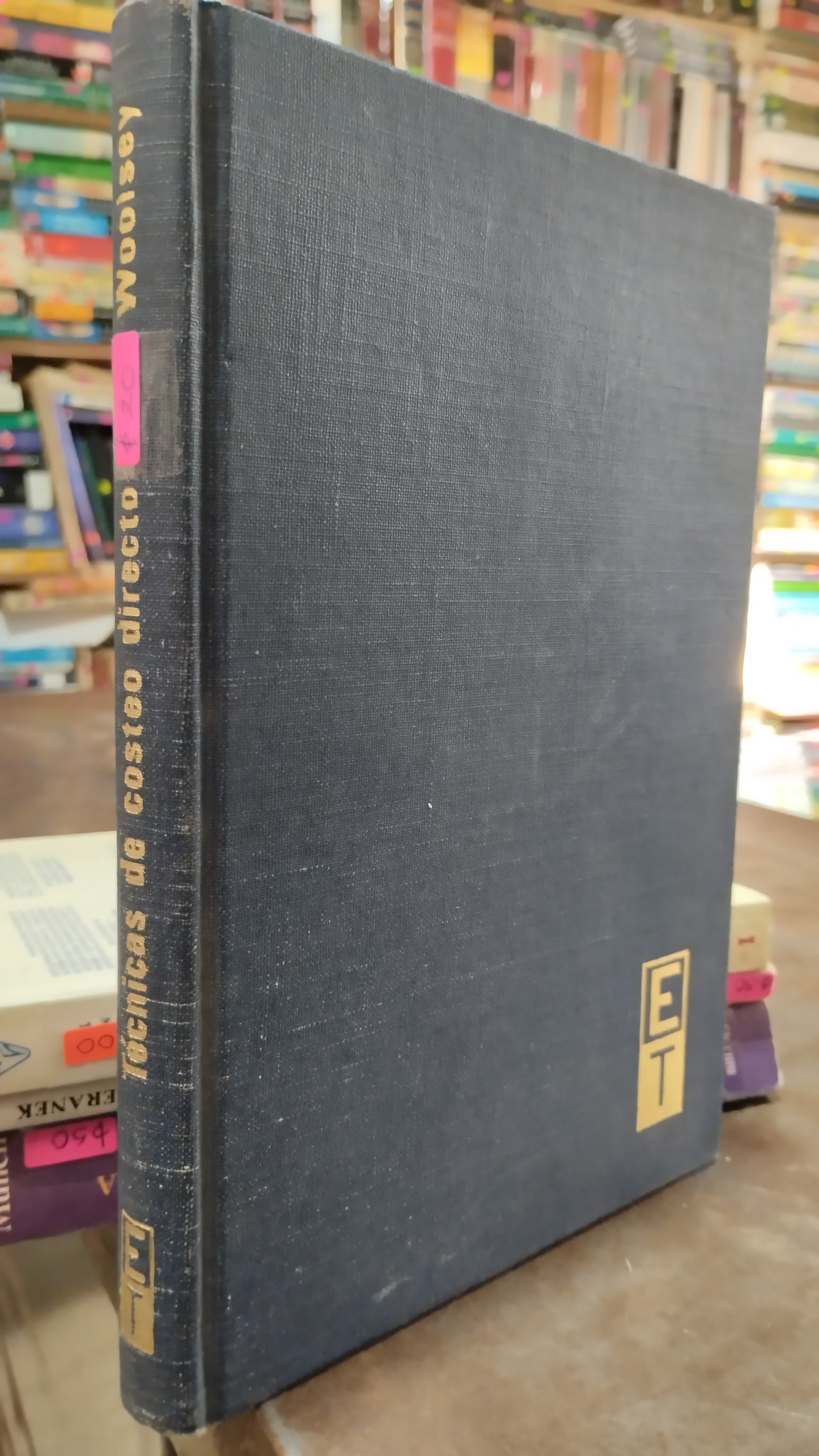 TECNICAS DE COSTEO DIRECTO POR WOOLSEY LIBRO USADO ADMINISTRACION ALDAMA