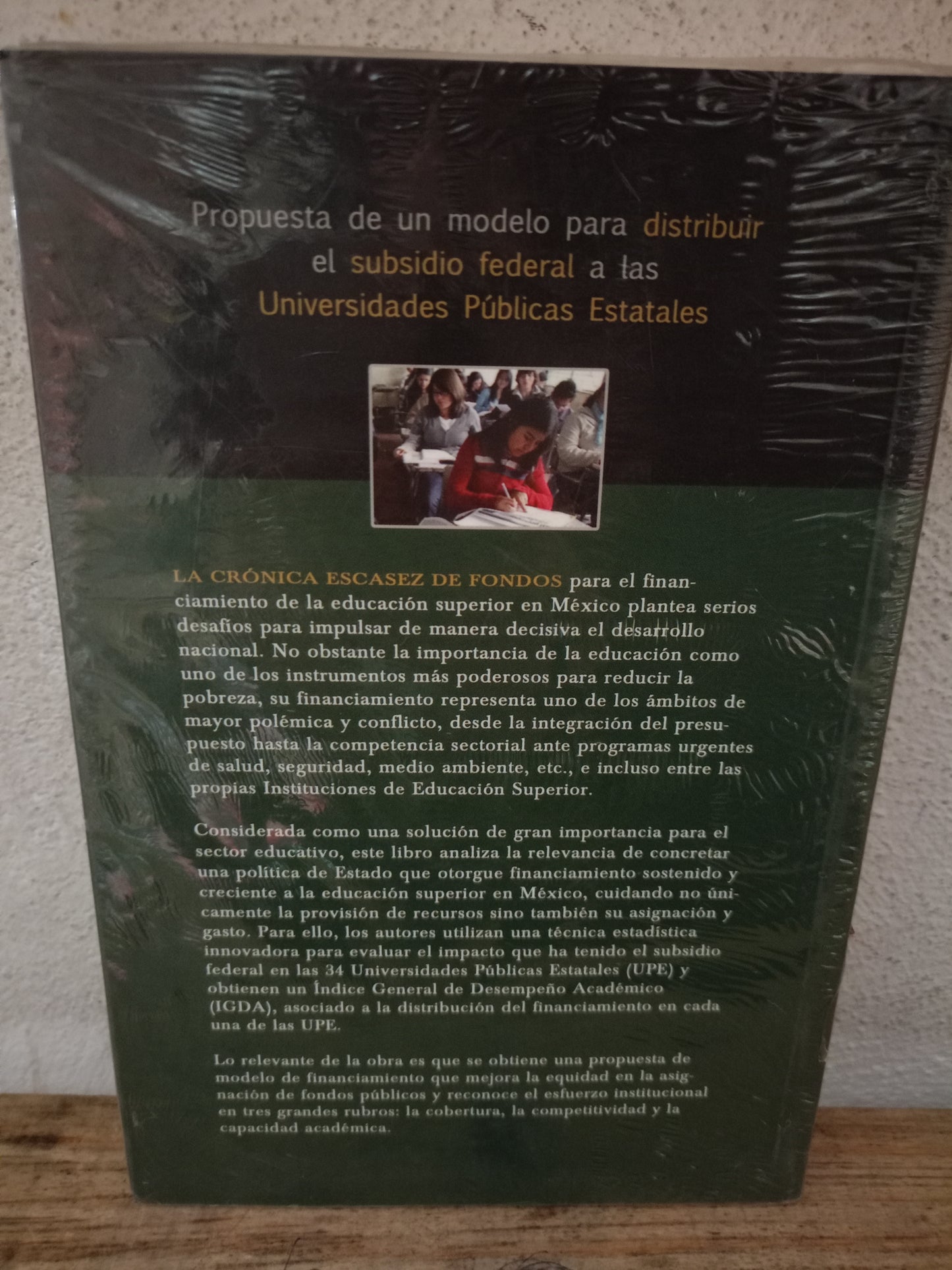 IMPACTOS DEL FINANCIAMIENTO A LA EDUCACIÓN SUPERIOR EN MÉXICO POR EDUARDO GASCA PLIEGO Y JAVIER GONZÁLEZ MARTÍNEZ NUEVO LIBROS NUEVOS LITERARIO 305