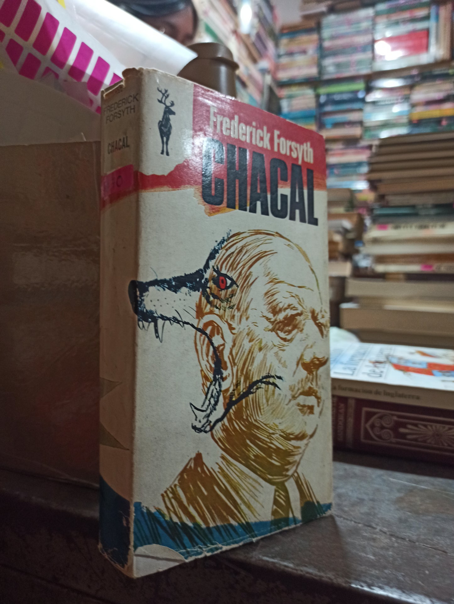 CHACAL POR FREDERICK FORSYTH USADO NOVELAS ALDAMA
