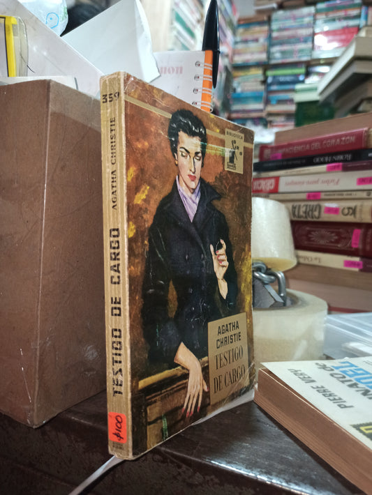 TESTIGO DE CARGO POR AGATHA CHRISTIE USADO ANTIGUOS ALDAMA