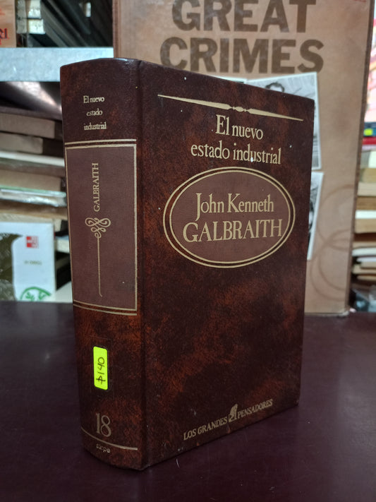 EL NUEVO ESTADO INDUSTRIAL POR JOHN KENNETH GALBRAITH USADO NOVELA LITERARIO 305