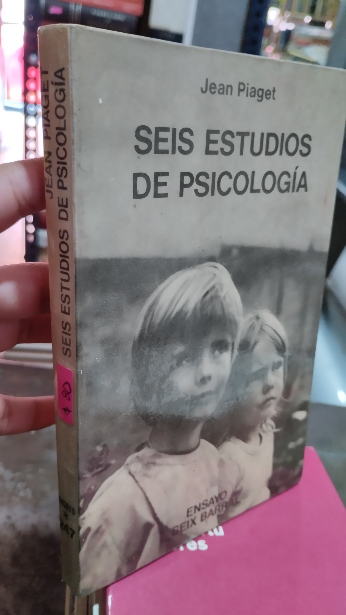 SEIS ESTUDIOS DE PSICOLOGÍA POR JEAN PIAGET LIBRO USADO PSICOLOGÍA ALDAMA