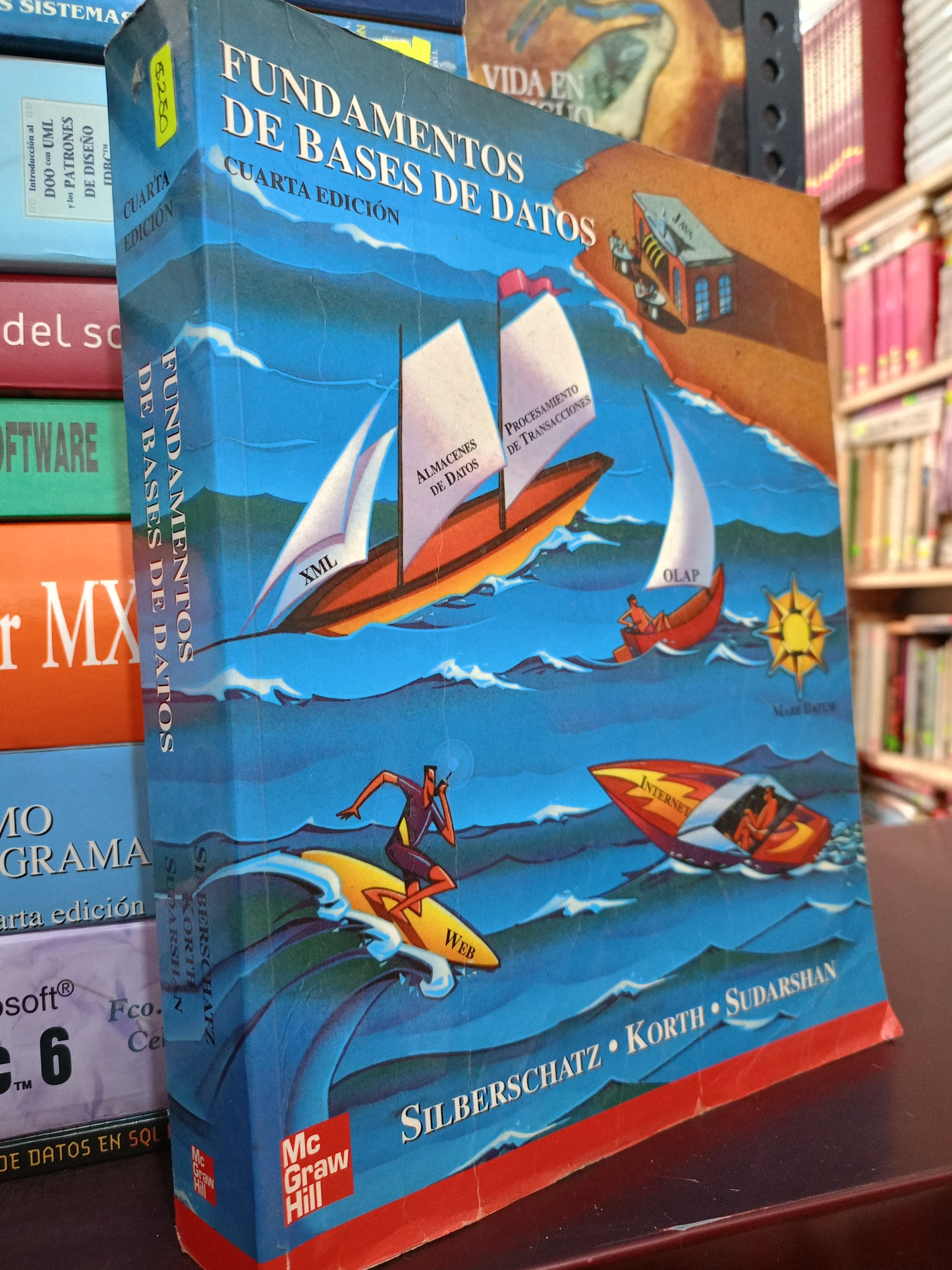 FUNDAMENTOS DE BASES DE DATOS POR SILBERSCHATZ, KORTH, SUDARSHAN USADO COMPUTO LITERARIO 305